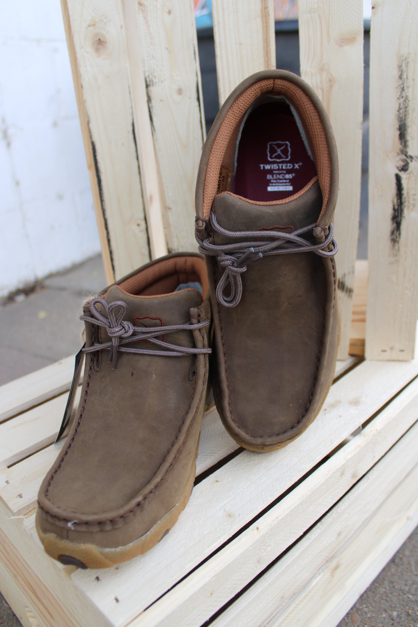Women's Chukka Driving Moc by Twisted X-Shitake