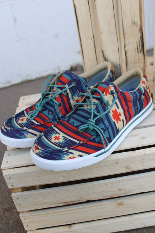 Women’s Wrangler® Low Top Sneaker- Aztec