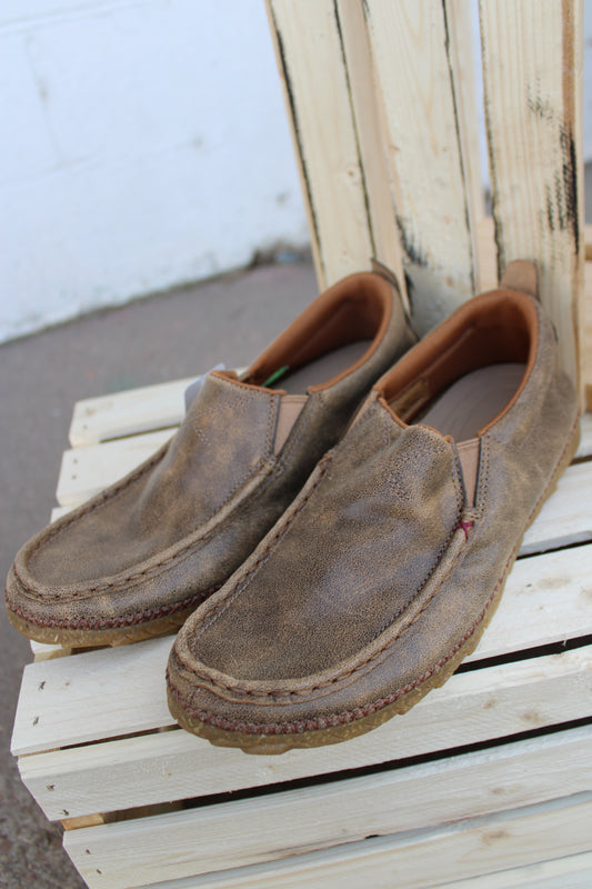 Women's Zero X Slip-On Boat Shoe by Twisted X- Bomber