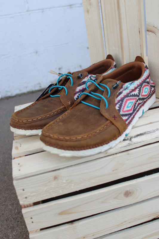 Women's Zero X Boat Shoe by Twisted X- Multi
