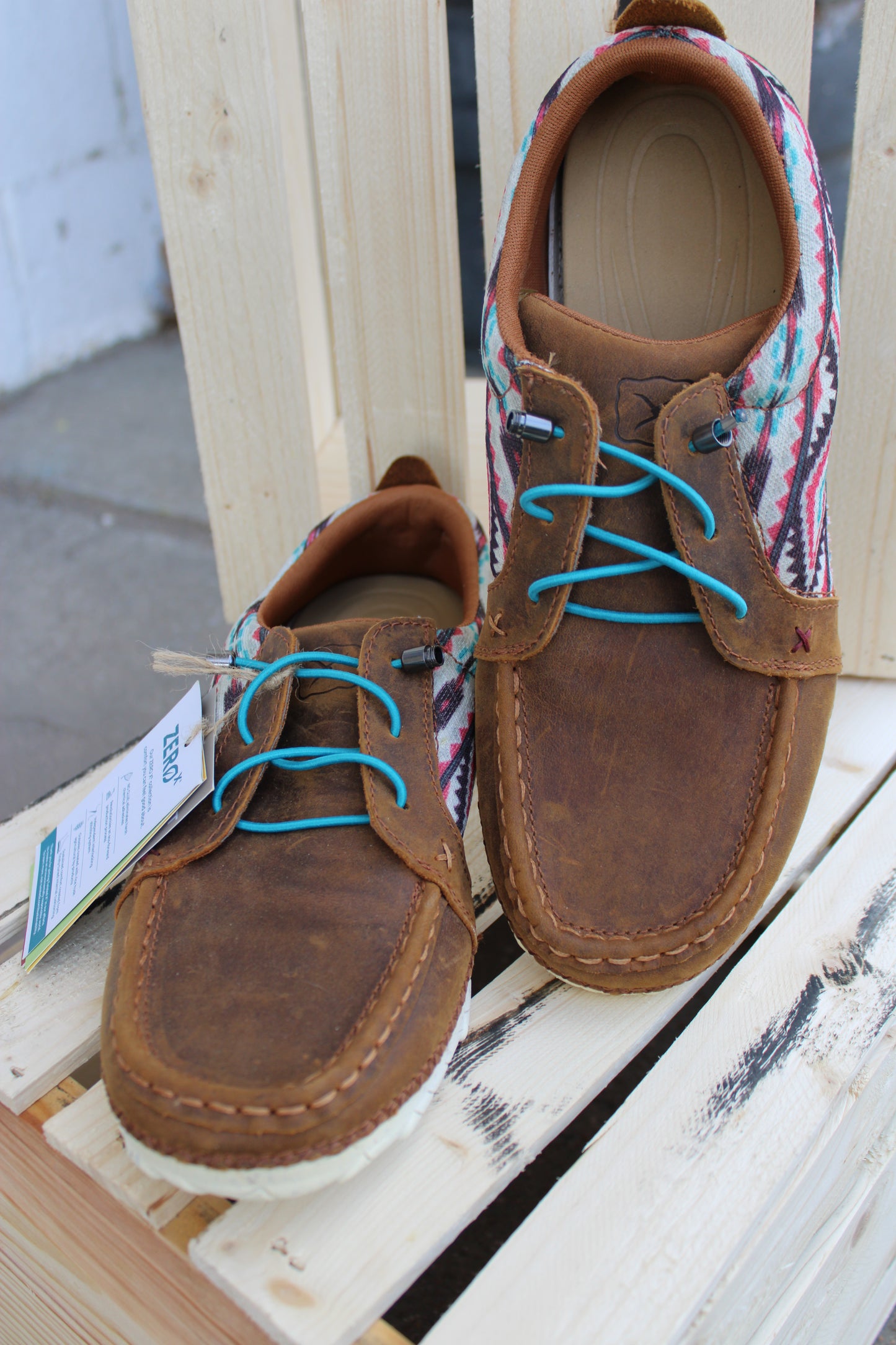 Women's Zero X Boat Shoe by Twisted X- Multi