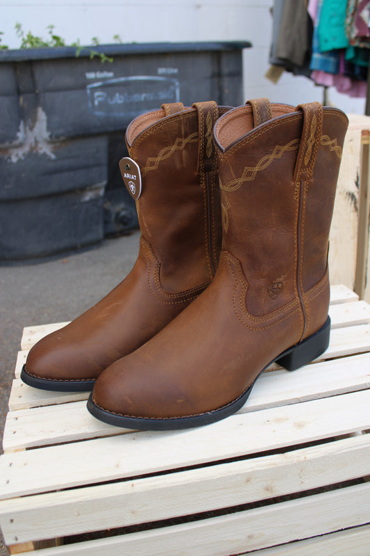 Ariat Men's Heritage Roper - Distressed Brown