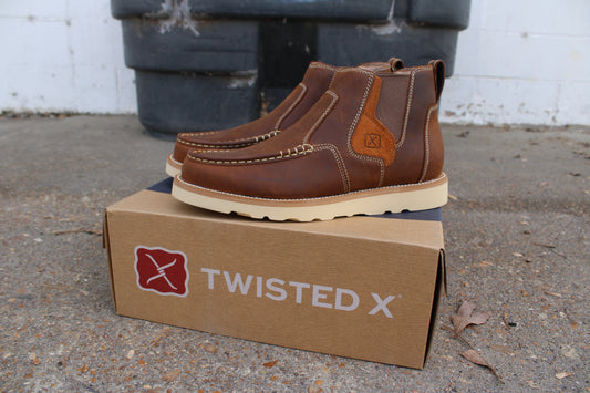Men’s 4” Chelsea Wedge Sole Boot by Twisted X