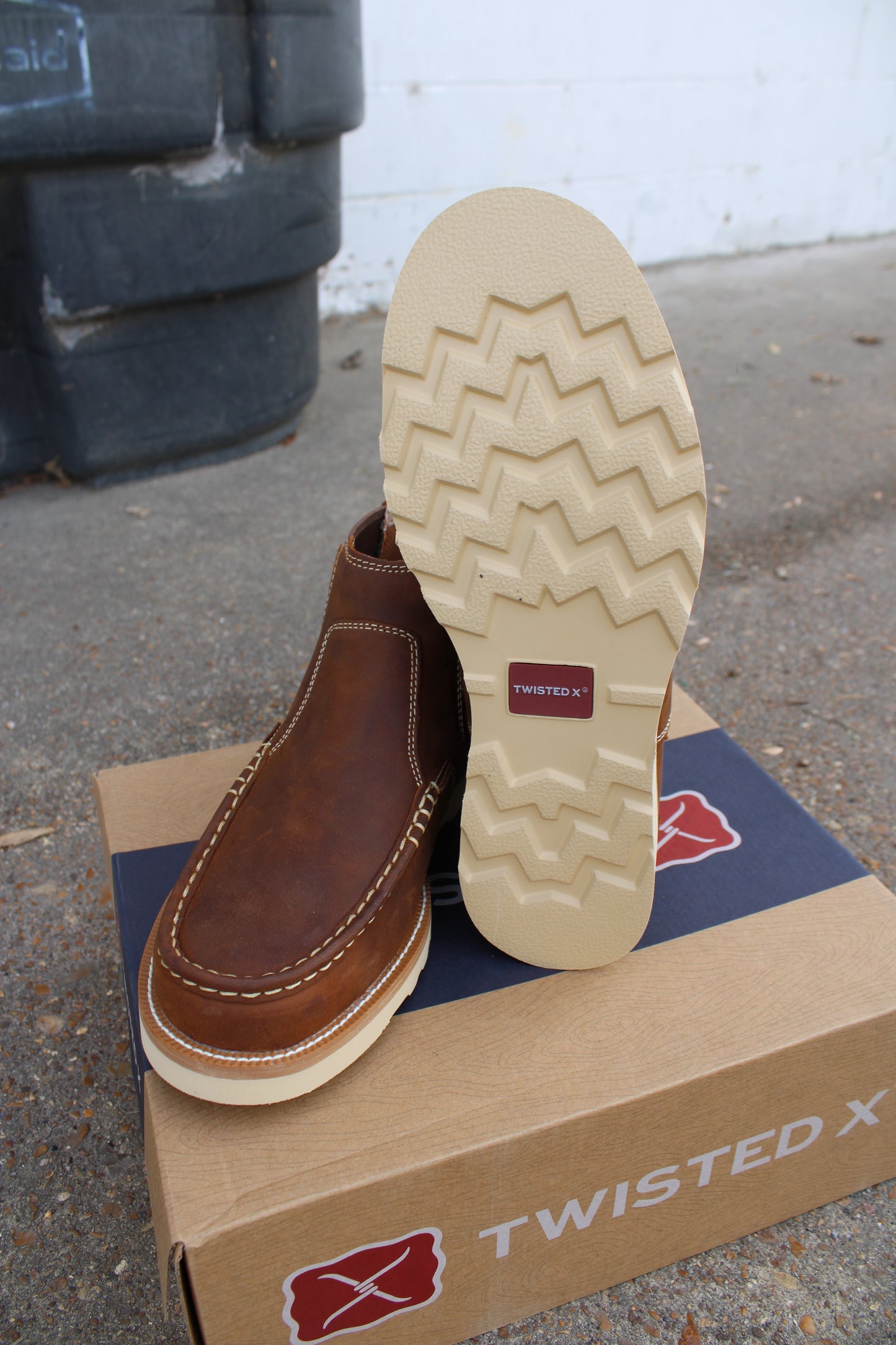 Men’s 4” Chelsea Wedge Sole Boot by Twisted X