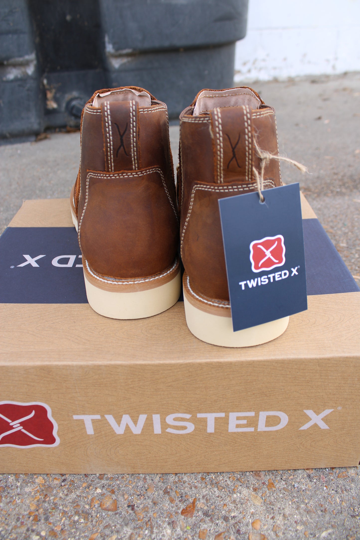 Men’s 4” Chelsea Wedge Sole Boot by Twisted X