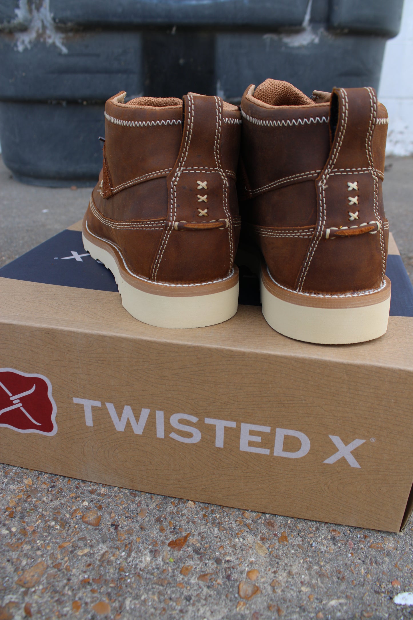 Men’s Twisted X 4” Work Wedge Sole Boot- Steel Toe