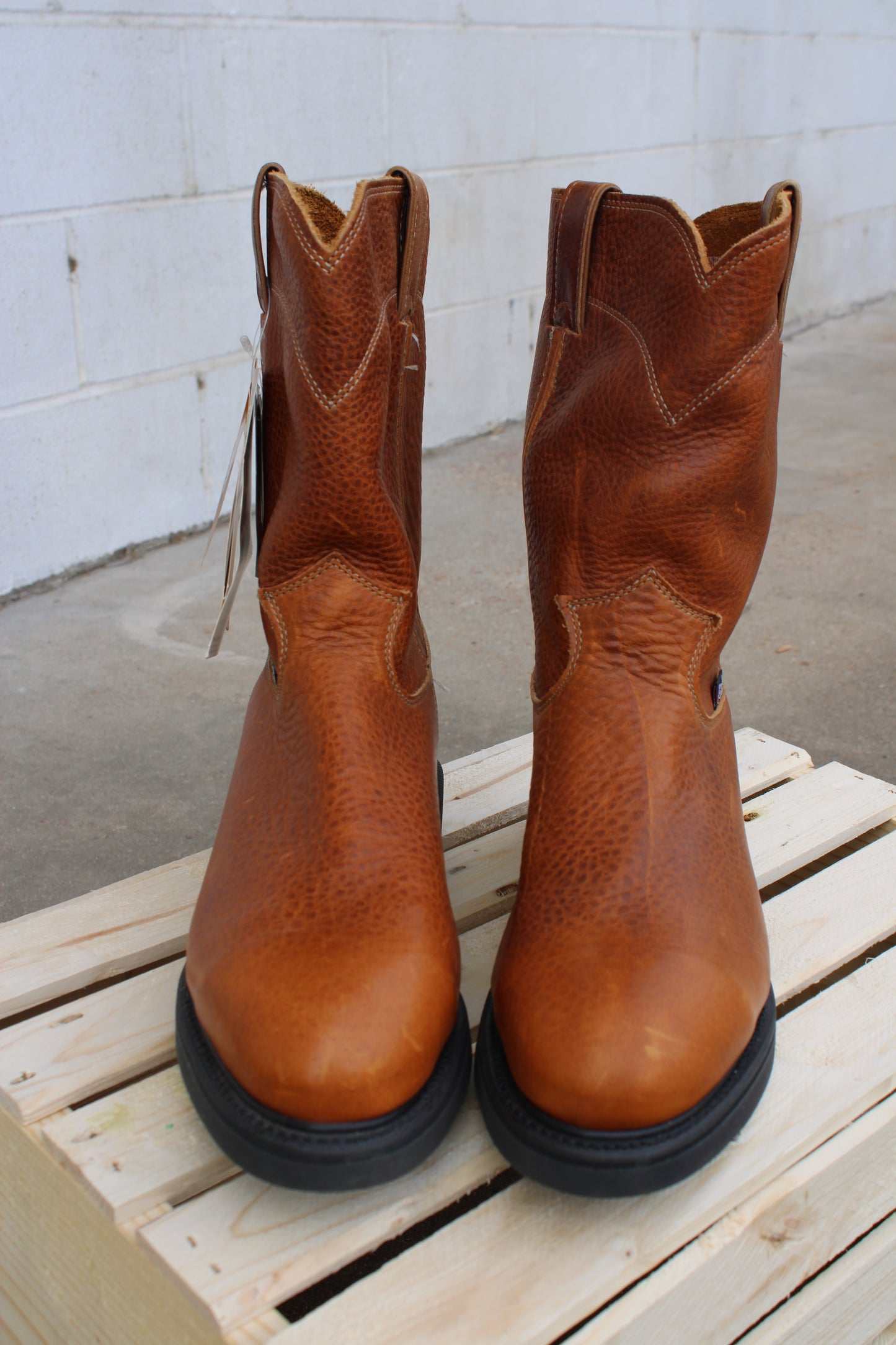 Justin Steel Toe Pull-On Work Boot