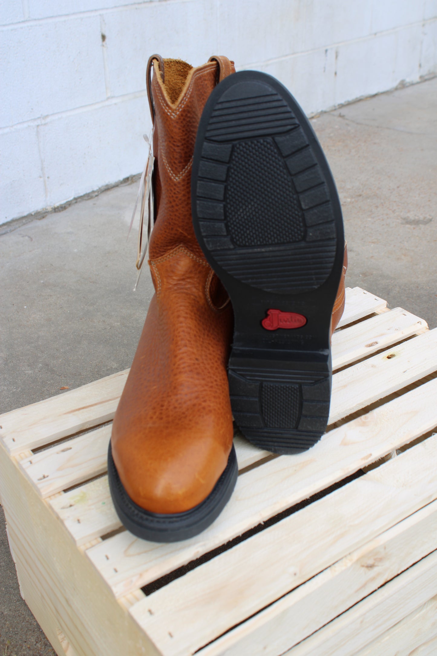 Justin Steel Toe Pull-On Work Boot