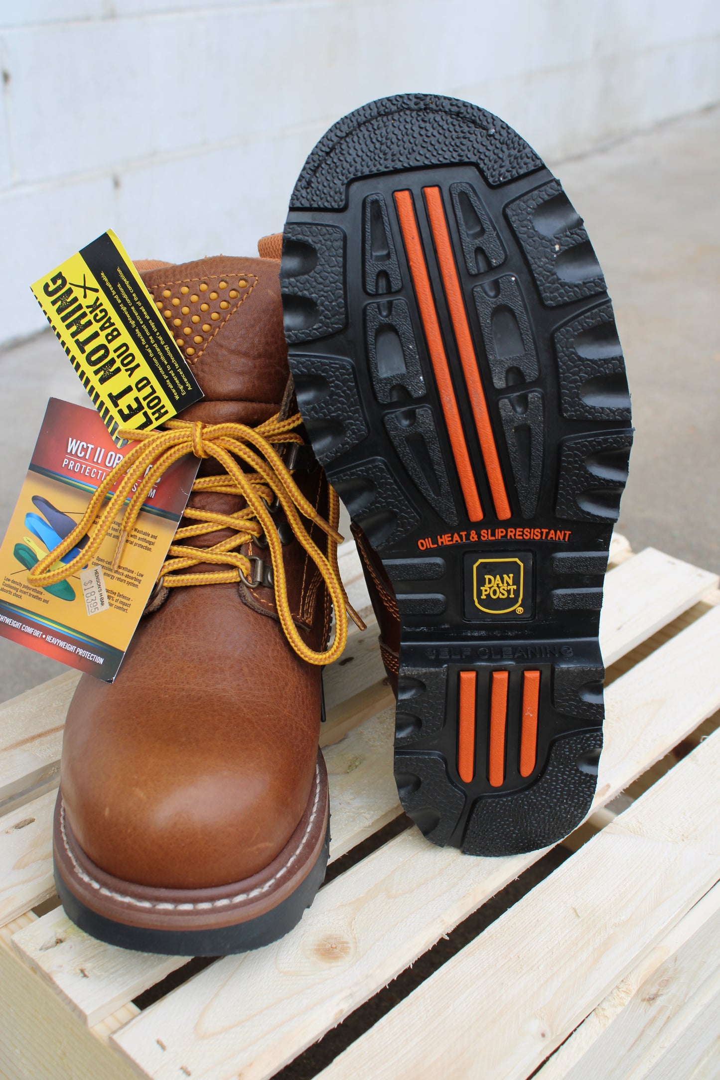 Dan Post Gripper Zipper Workboot