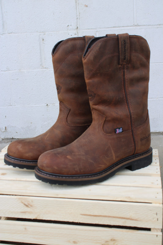 Justin Work® Insulated Pull On Steel Toe Boot