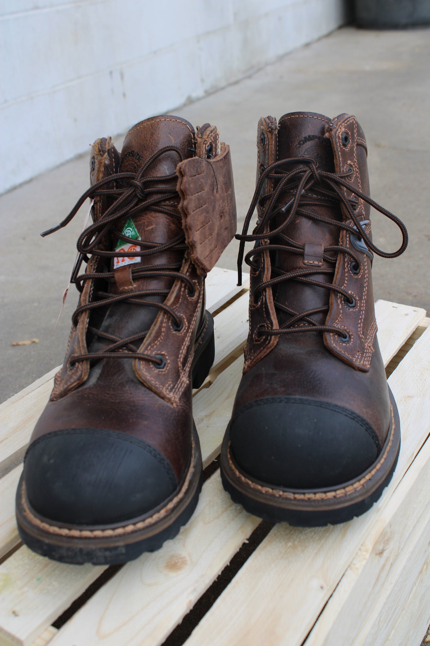 Justin® Utah- 6" Composite Toe Work Boot-CLEARANCE