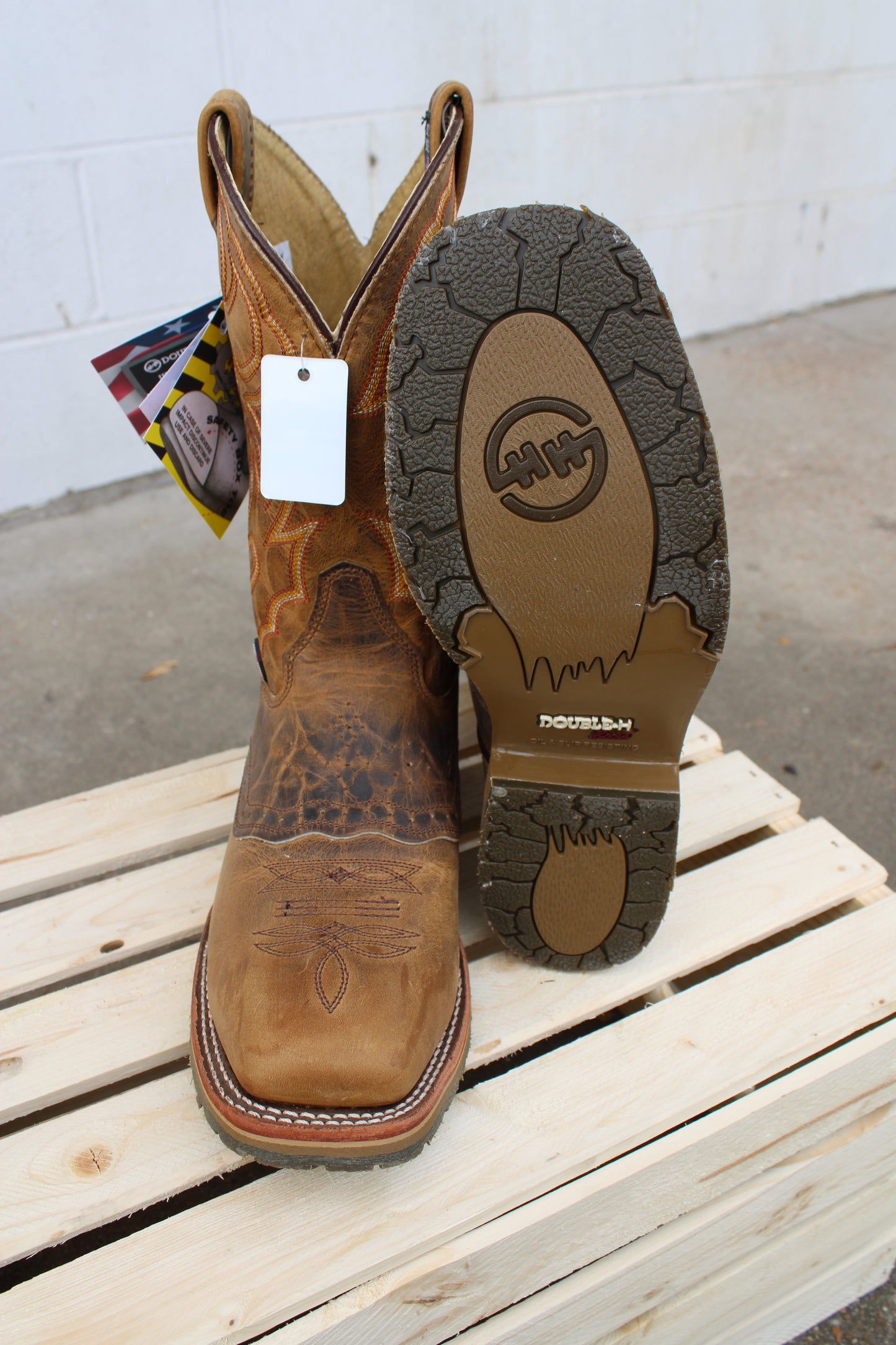 Double H Boots- Dwight Steel Toe Work Boot
