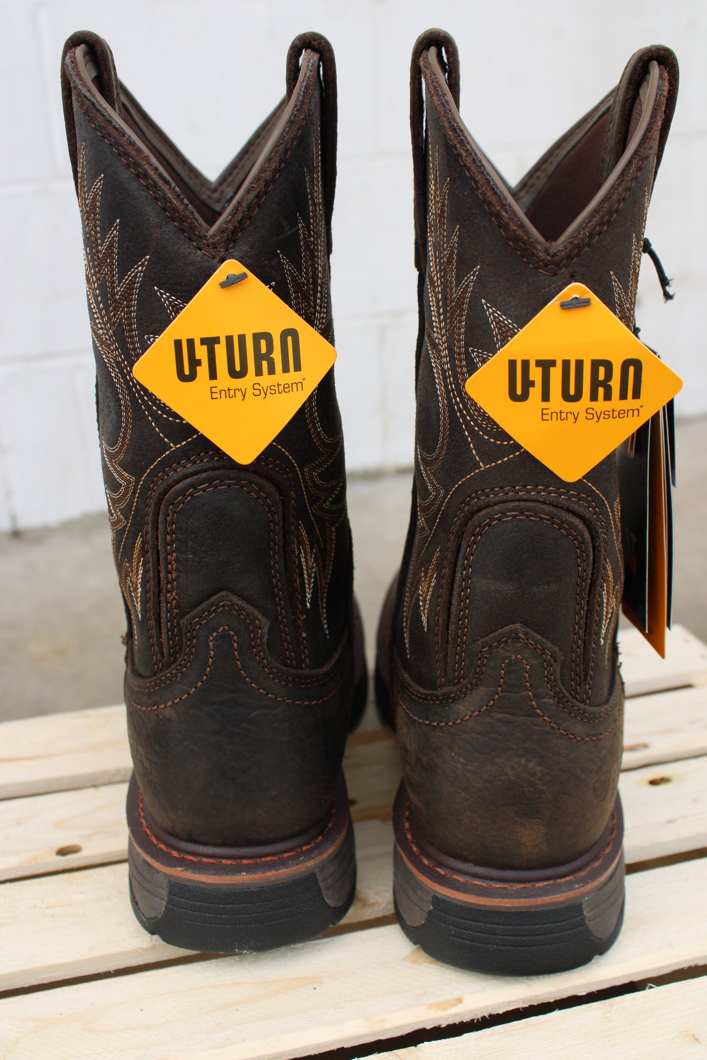 Ariat Work® WorkHog H2O Work Boot-Bruin Brown & Coffee