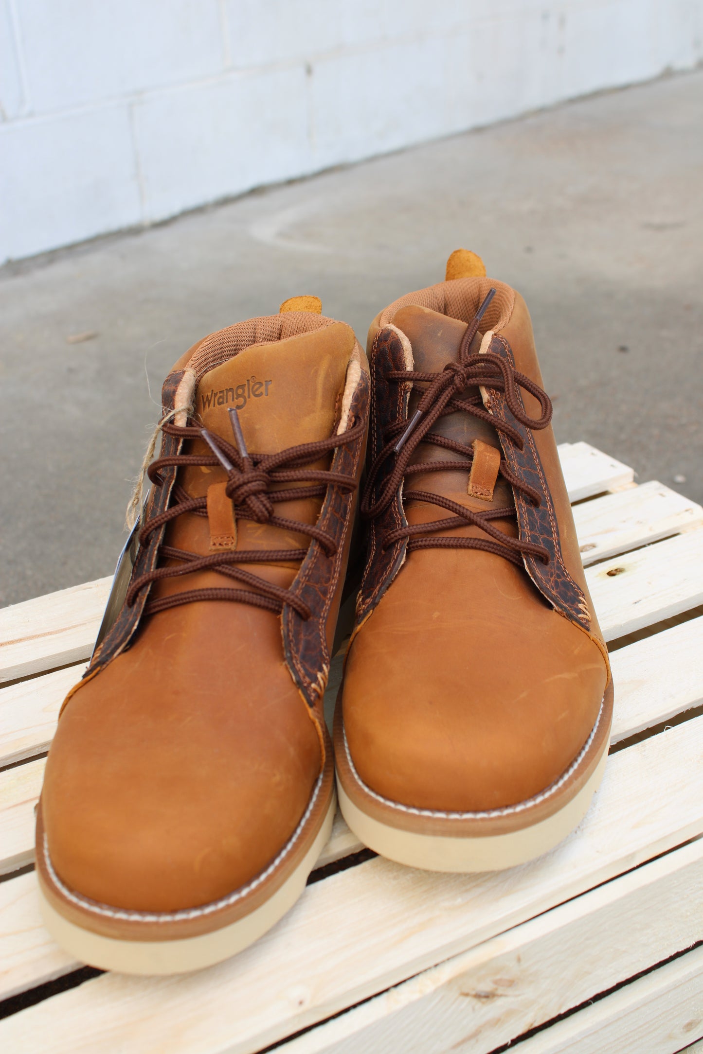 Wrangler 4” Work Heritage Wedge Shoes