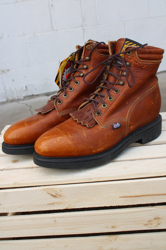 Justin® 772 Boots- Lace Up Work Boots-CLEARANCE