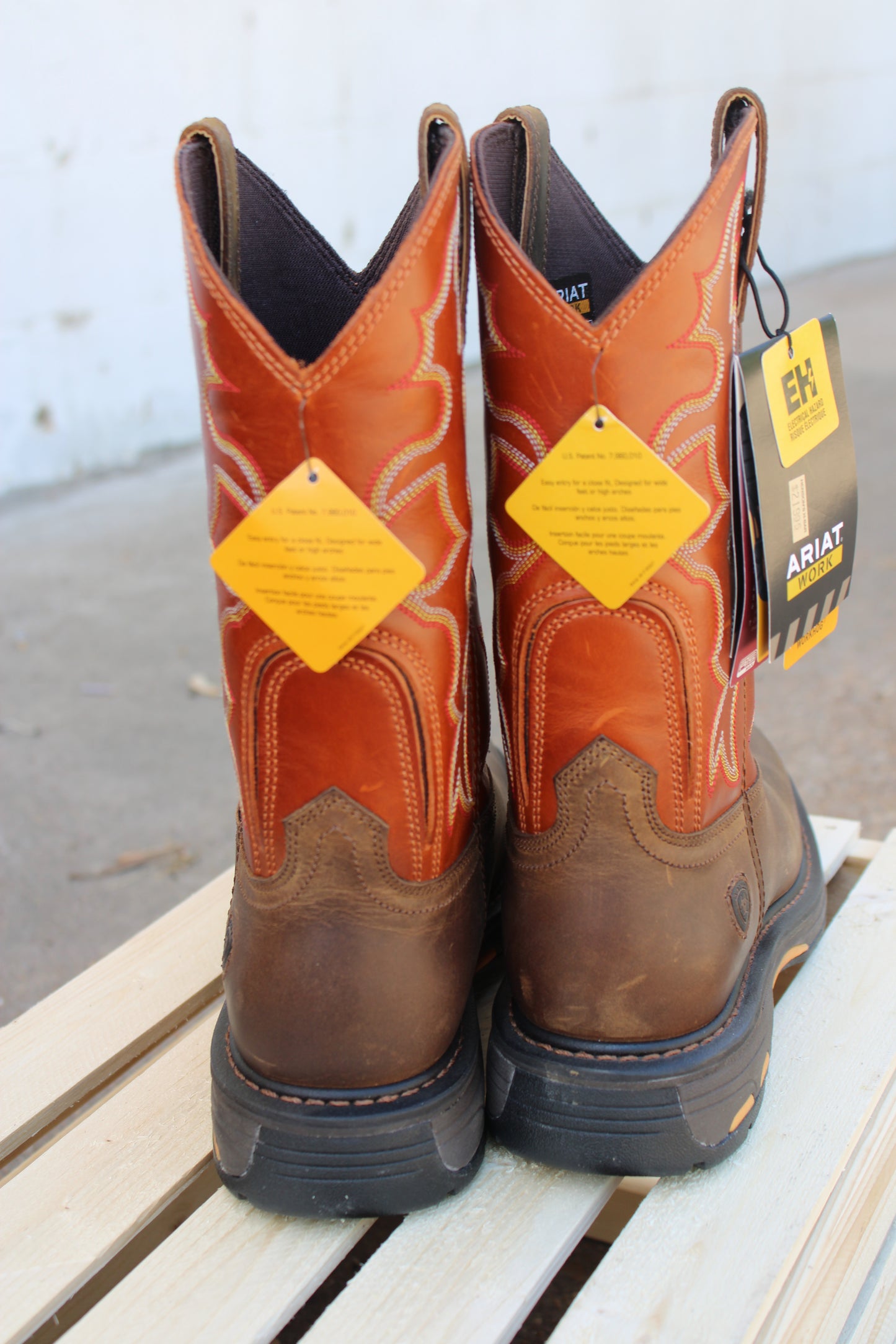 Ariat Work® WorkHog- Dark Earth & Brick