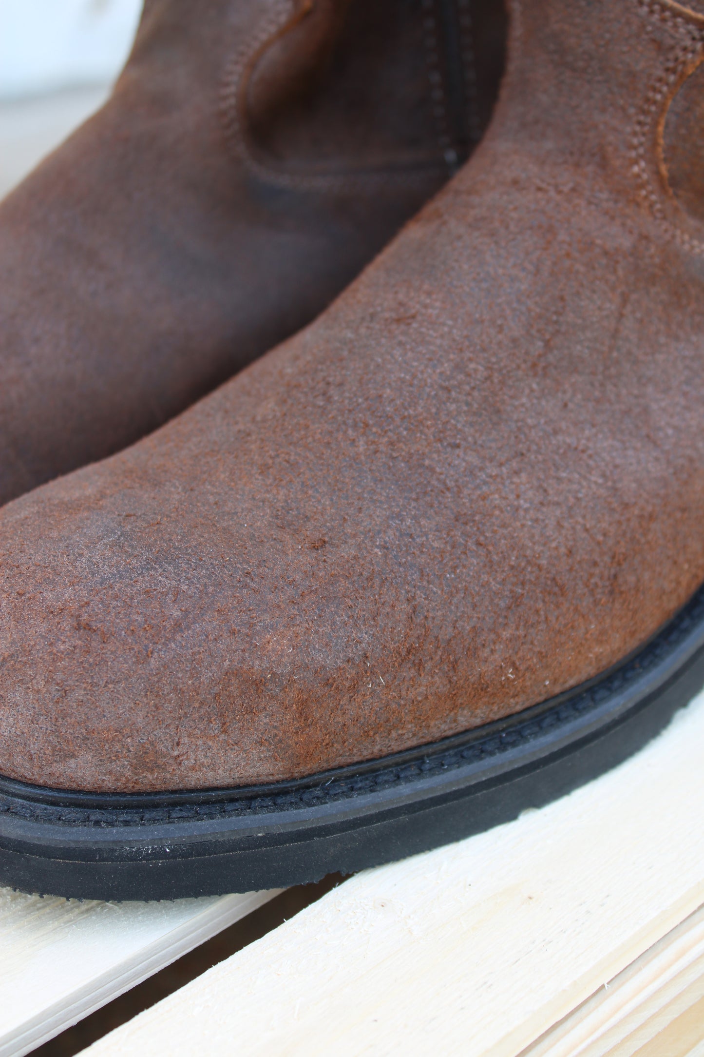 Justin Original® Steel Toe Workboot- Brown Roughout