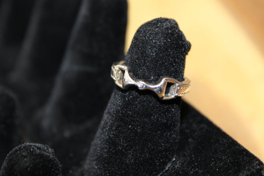 The Snaffle Bit Ring by Kelly Herd Designs