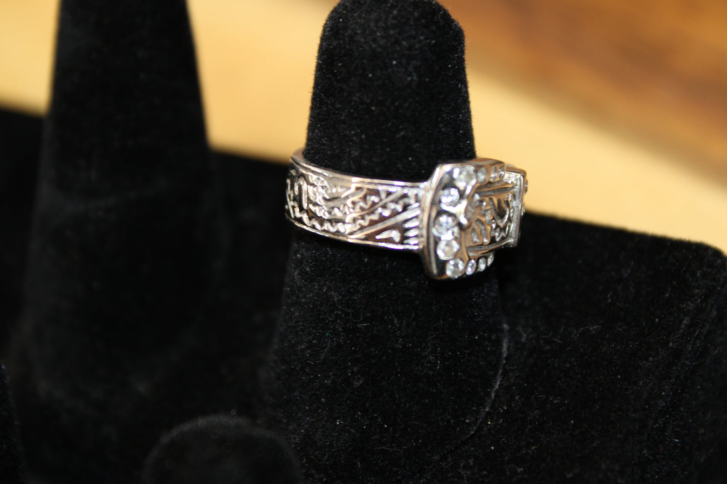 Buckle It Up Ring by Kelly Herd Designs