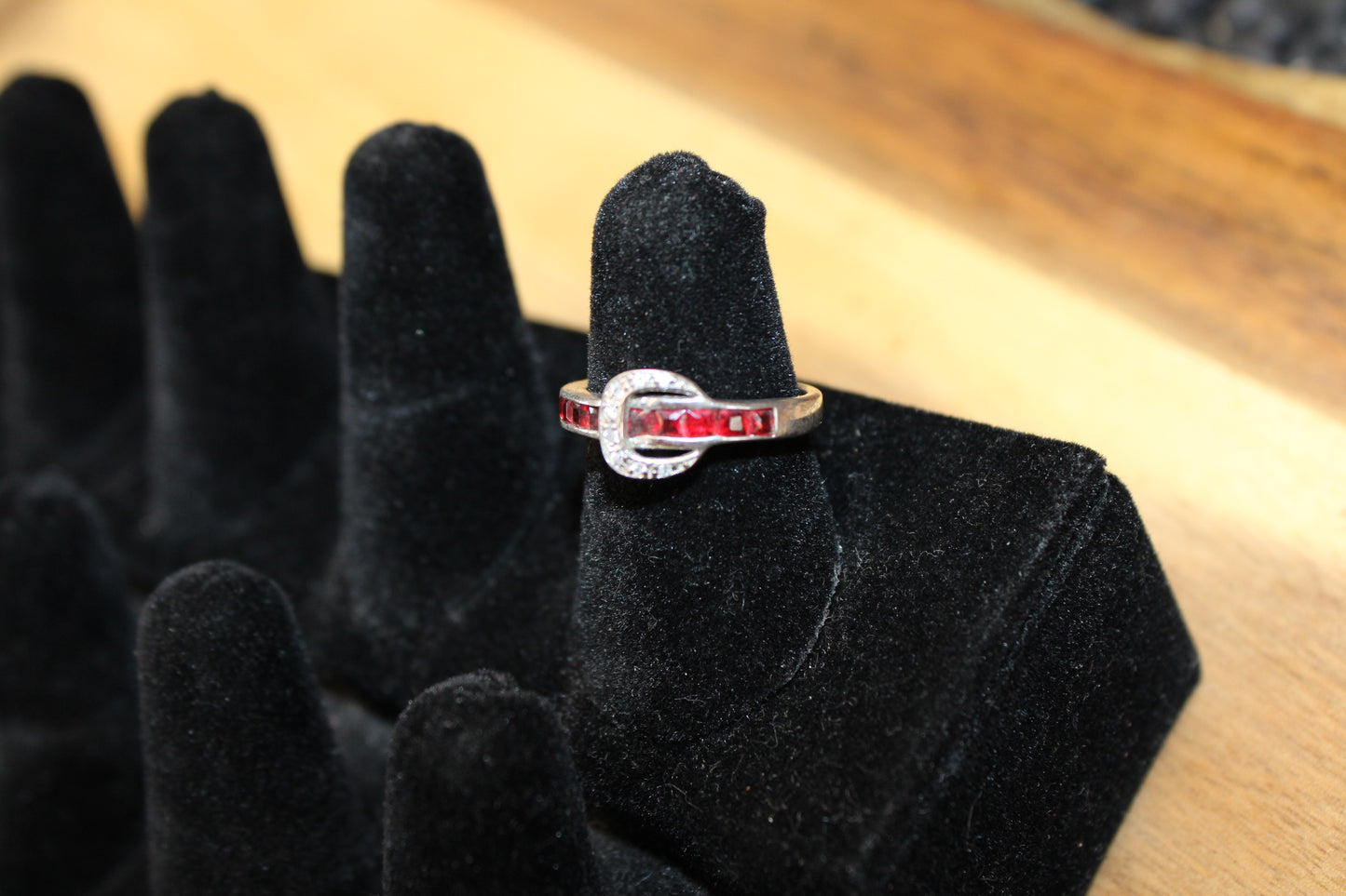 Dainty Buckle Ring by Kelly Herd Designs