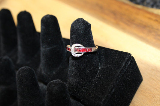 Dainty Buckle Ring by Kelly Herd Designs
