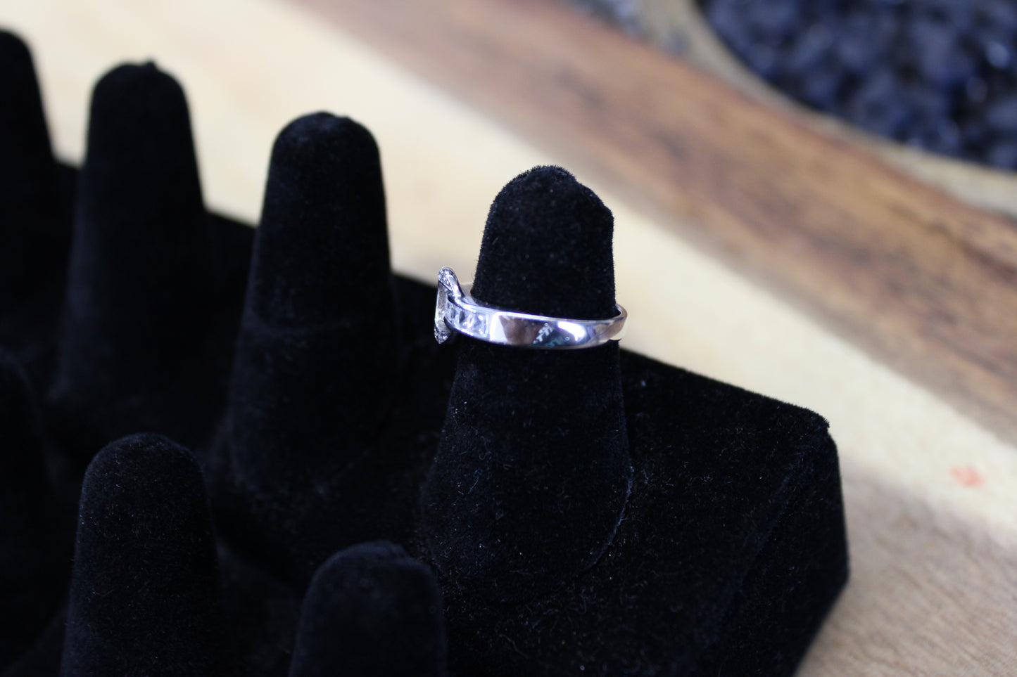 Dainty Buckle Ring by Kelly Herd Designs