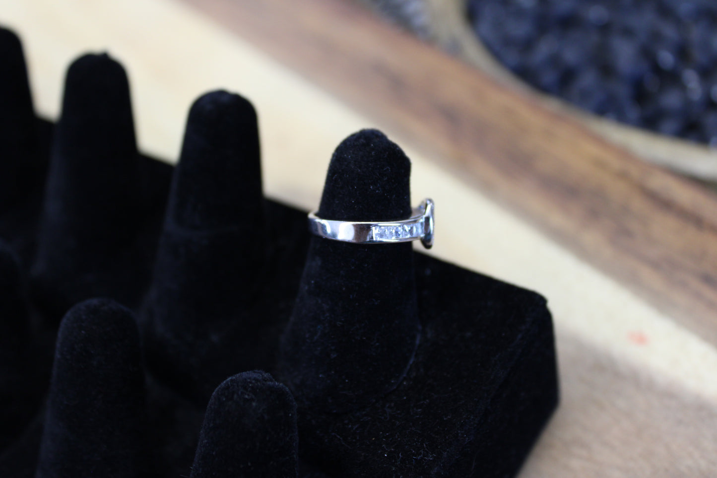 Dainty Buckle Ring by Kelly Herd Designs