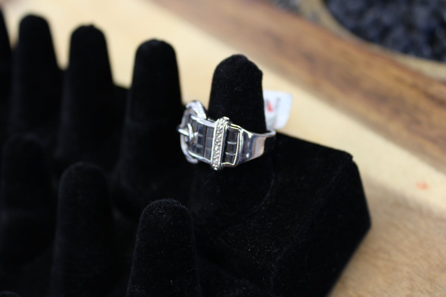 Wide Buckle Ring by Kelly Herd Designs