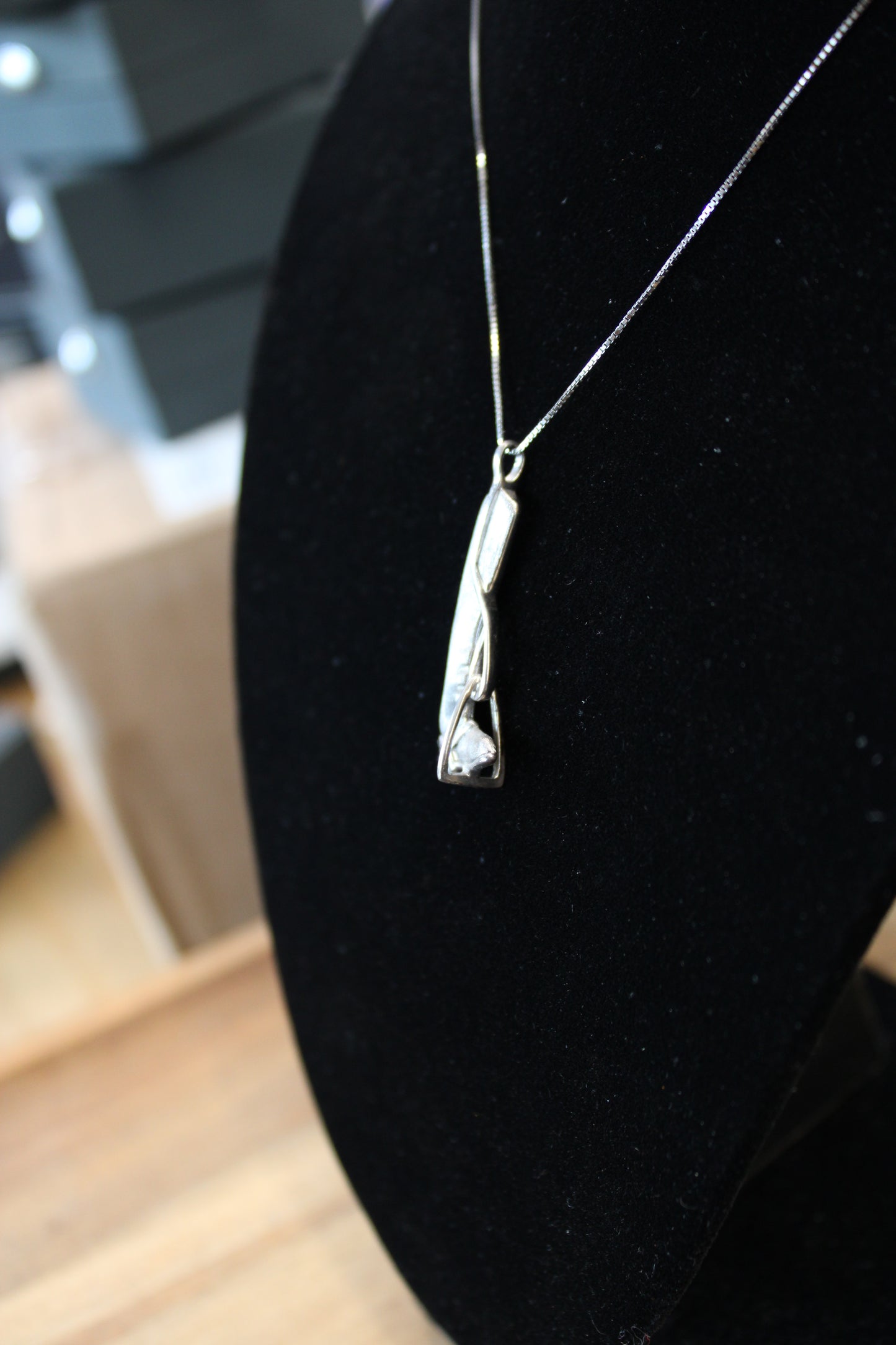 English Boot & Stirrup Pendant and Necklace by Kelly Herd