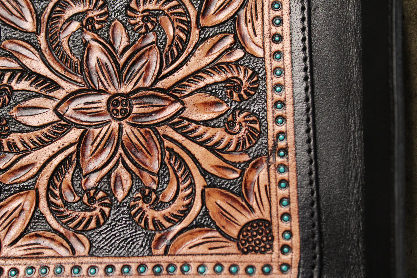 Leather 4-Corner Tray