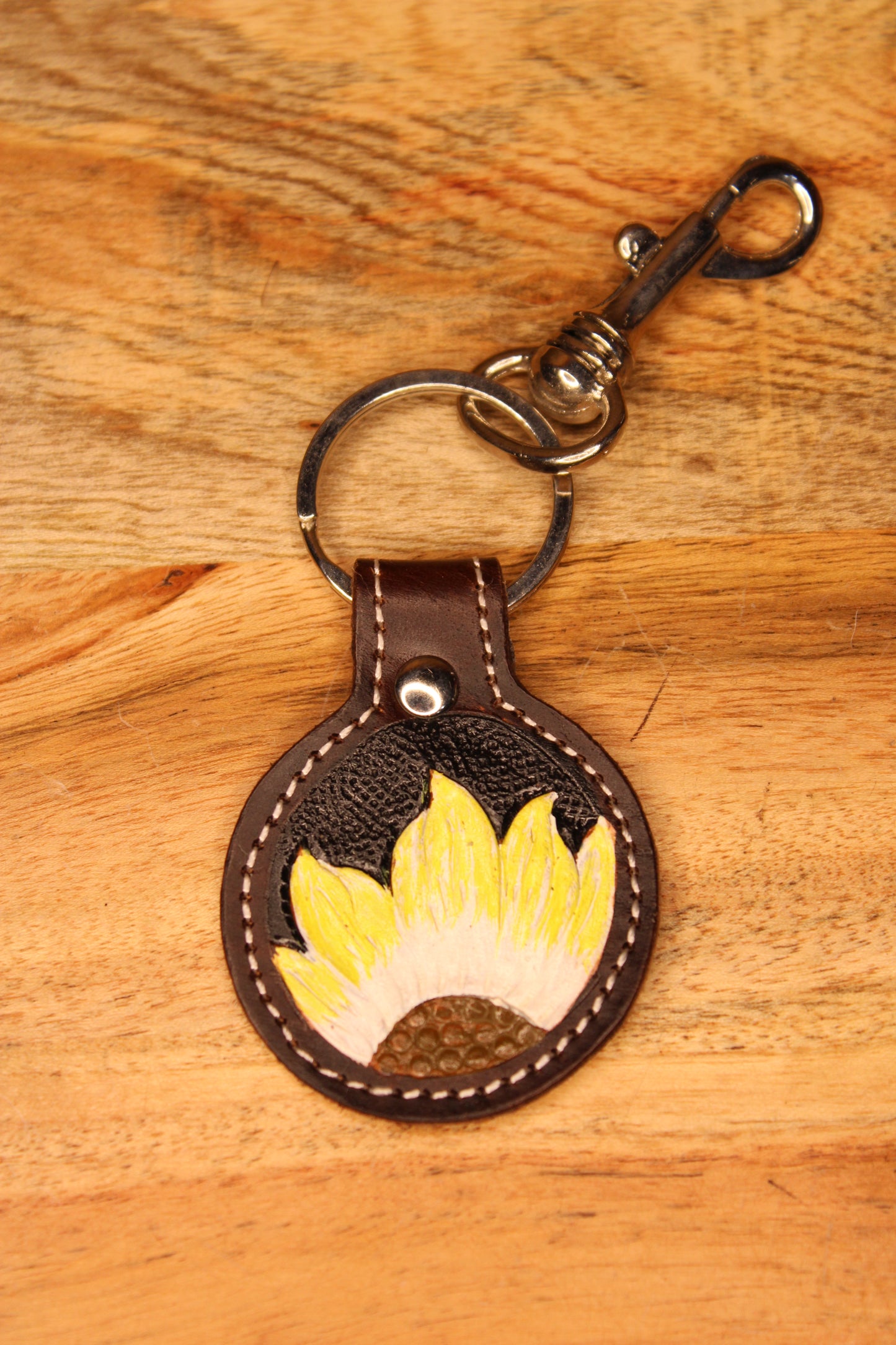 Cowhide Keychains