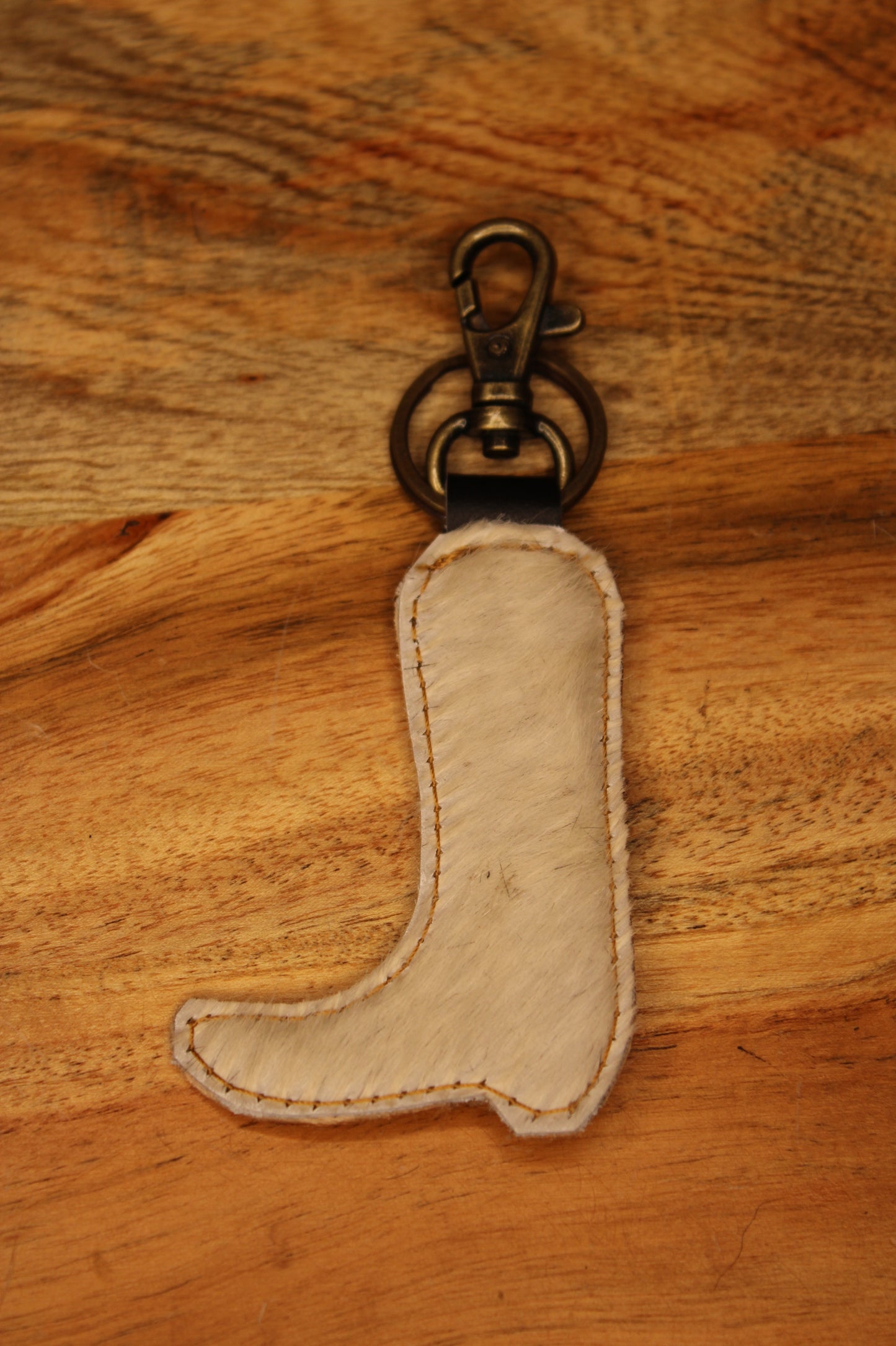 Cowhide Keychains