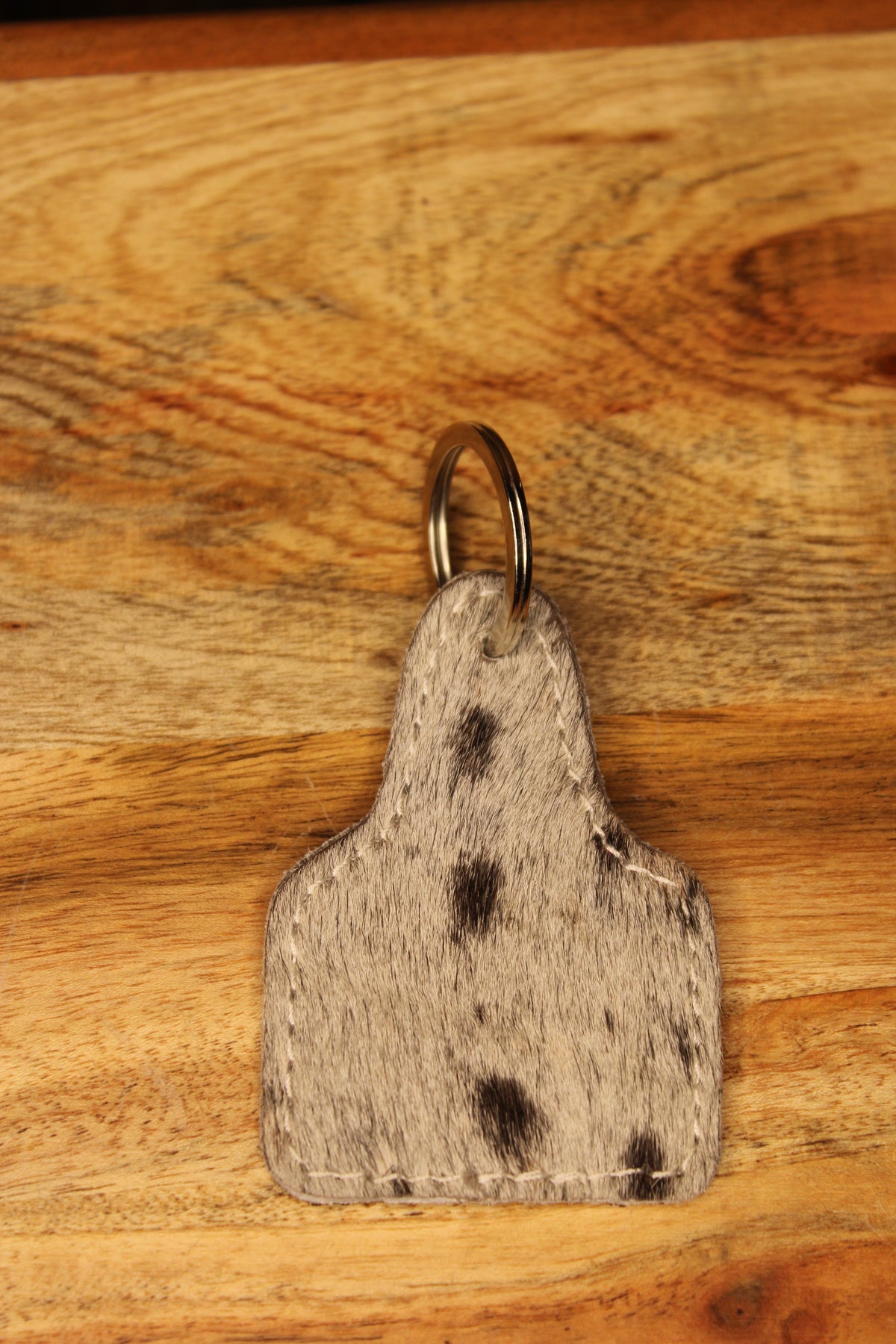 Cowhide Keychains