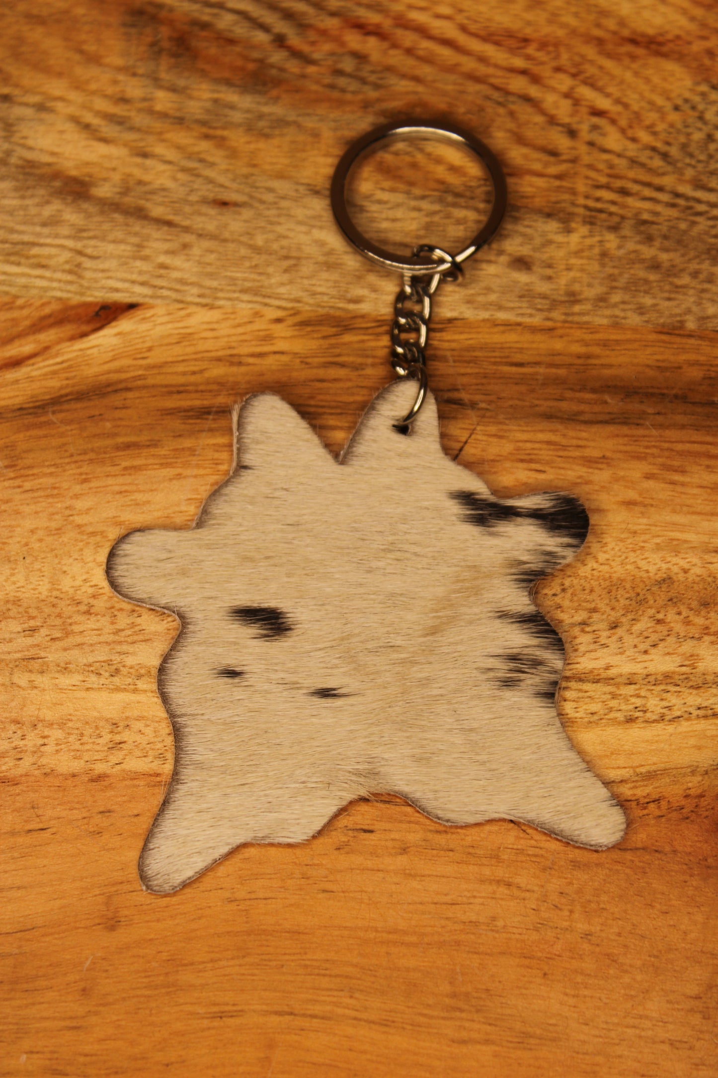 Cowhide Keychains
