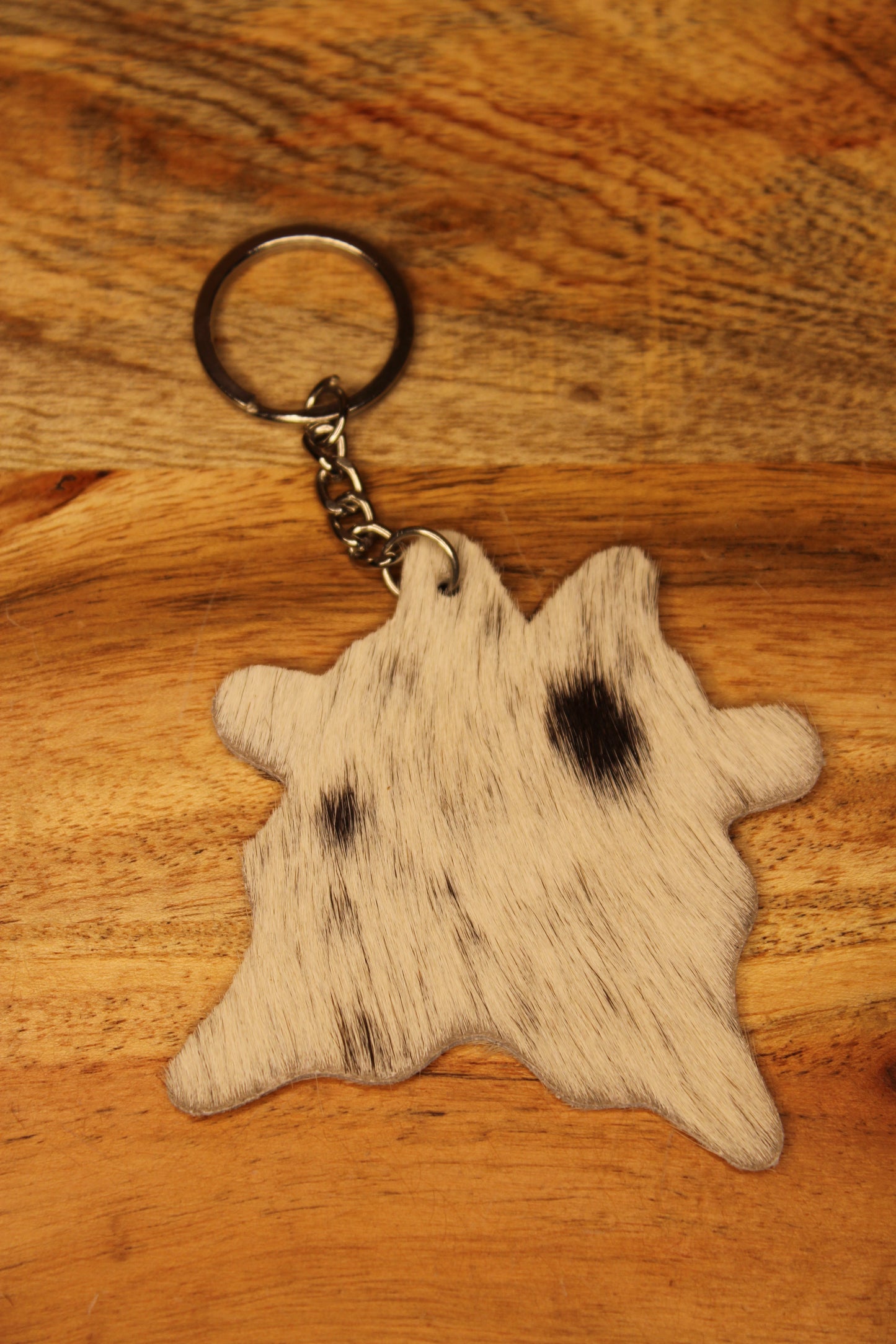 Cowhide Keychains