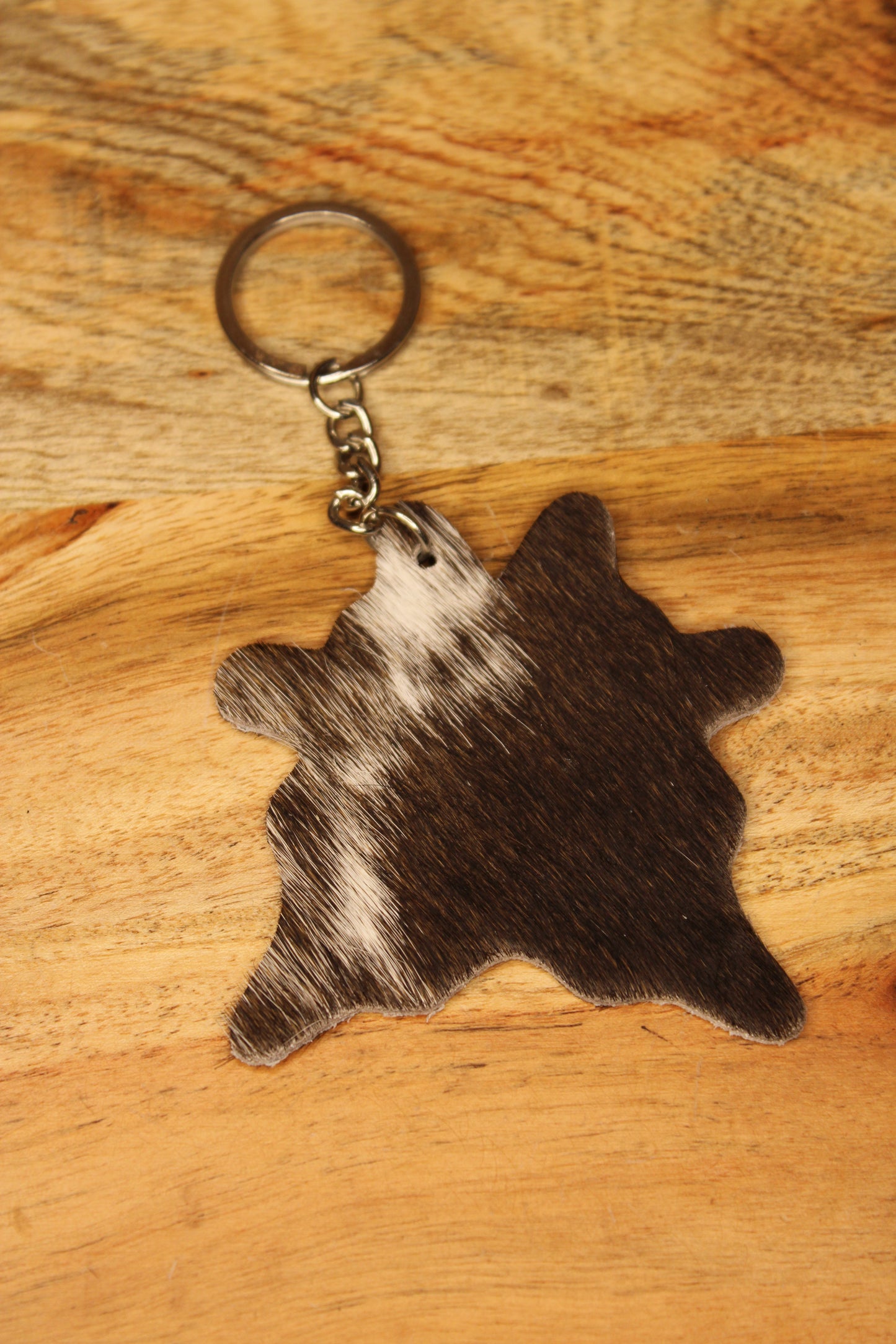 Cowhide Keychains