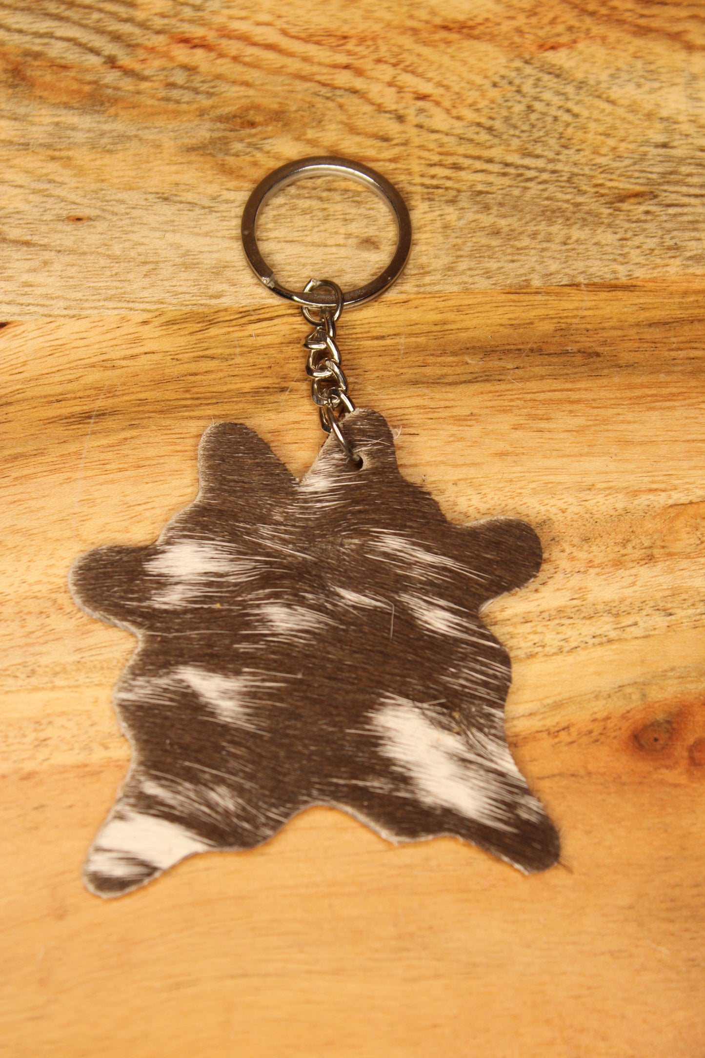Cowhide Keychains