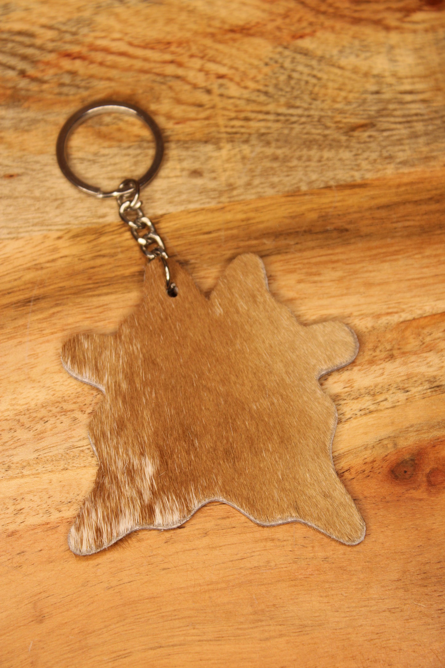 Cowhide Keychains