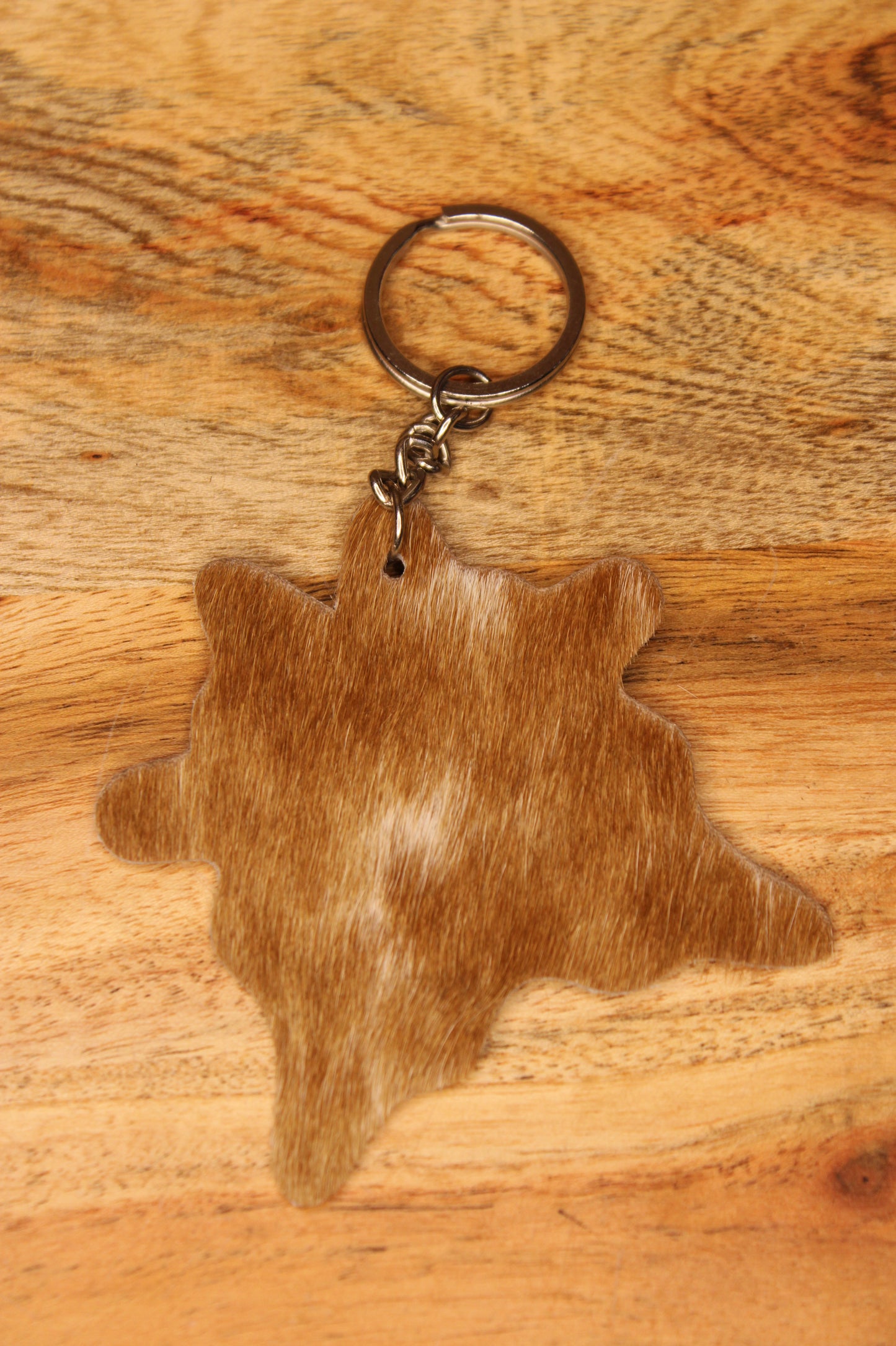 Cowhide Keychains