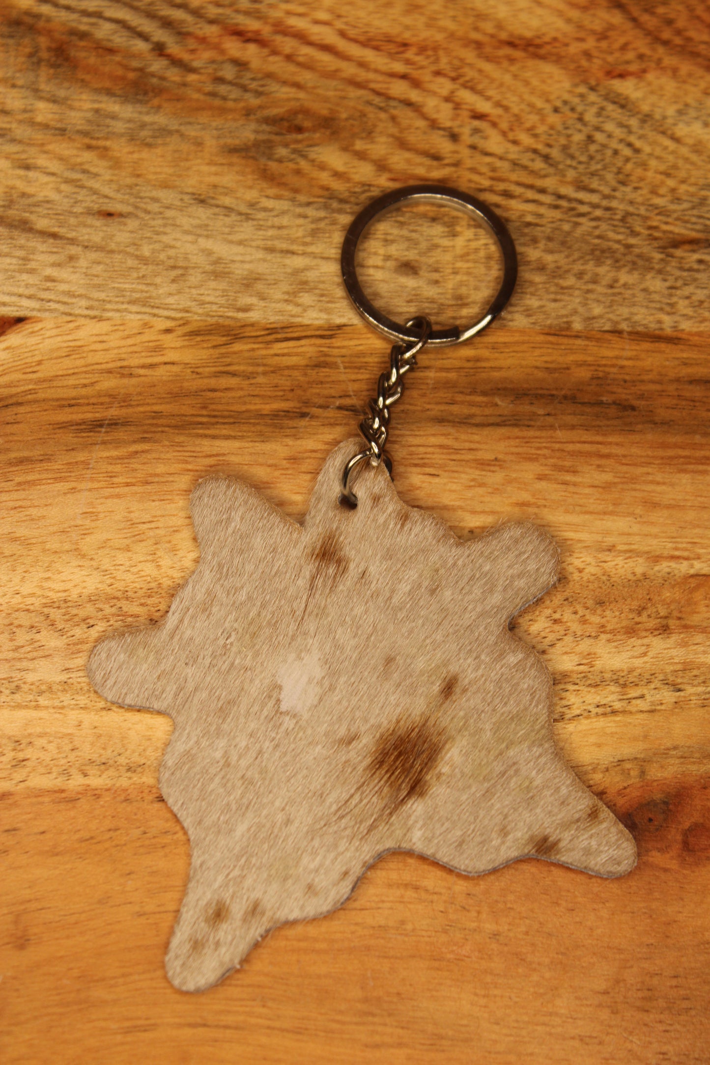 Cowhide Keychains