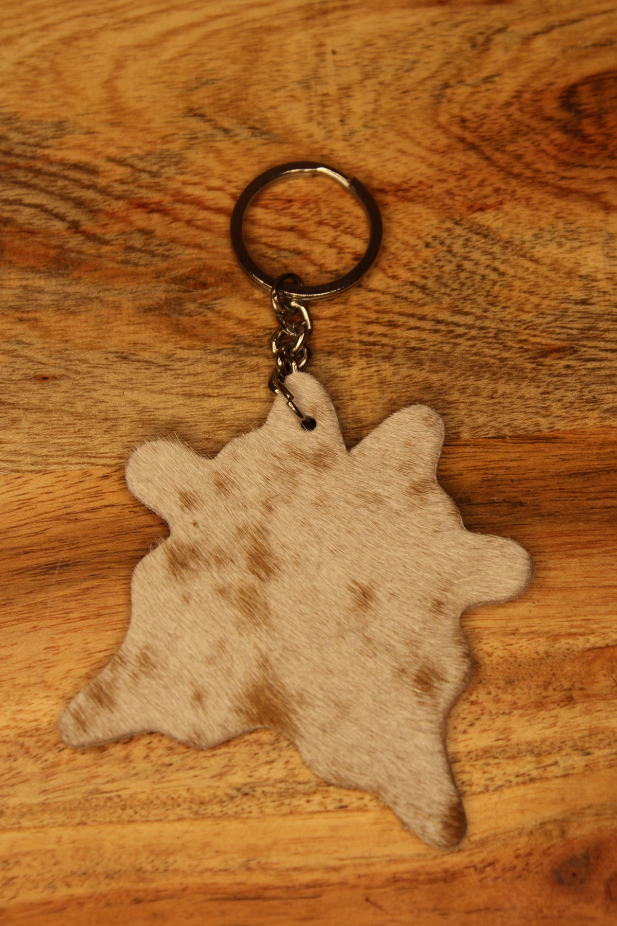 Cowhide Keychains