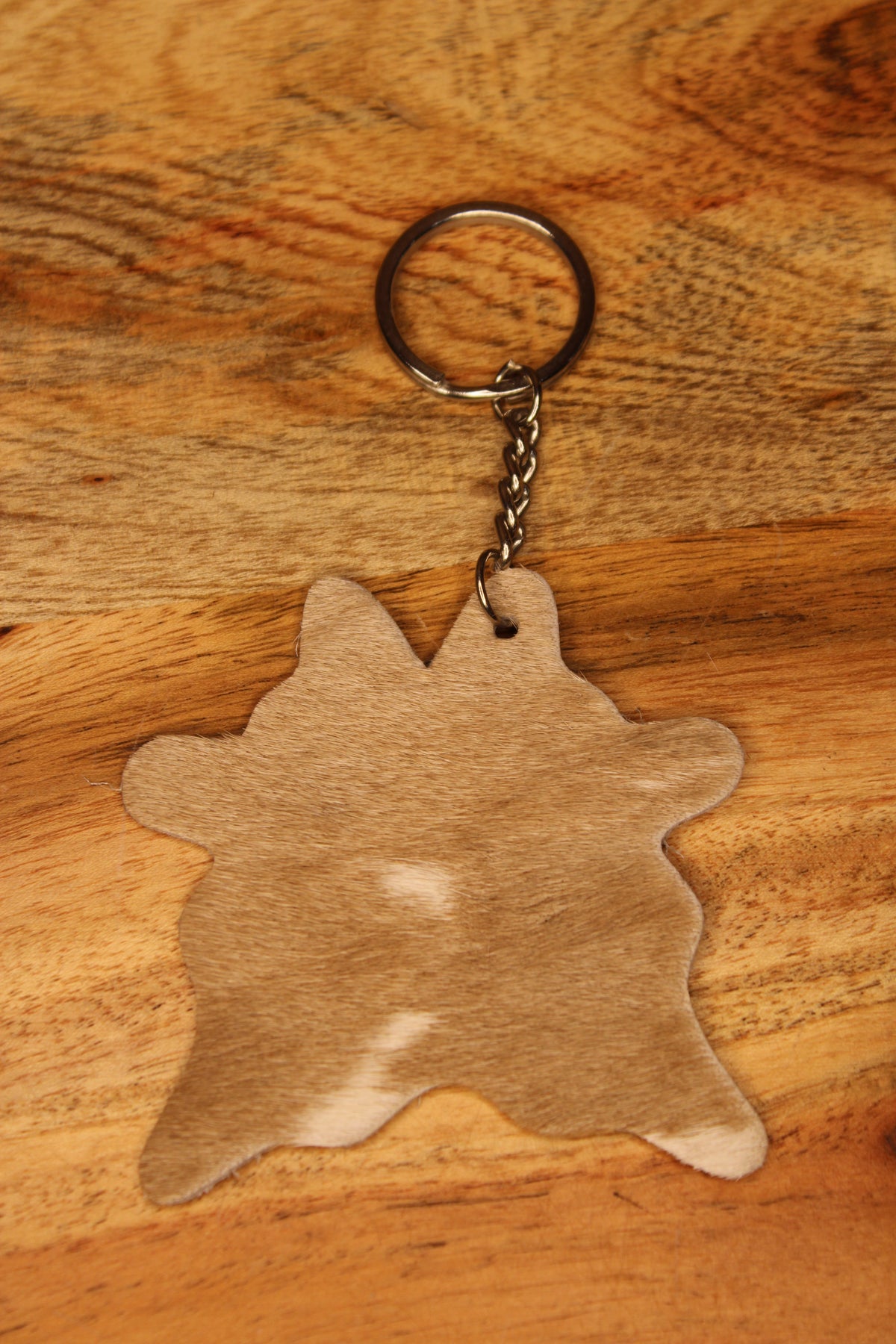 Cowhide Keychains