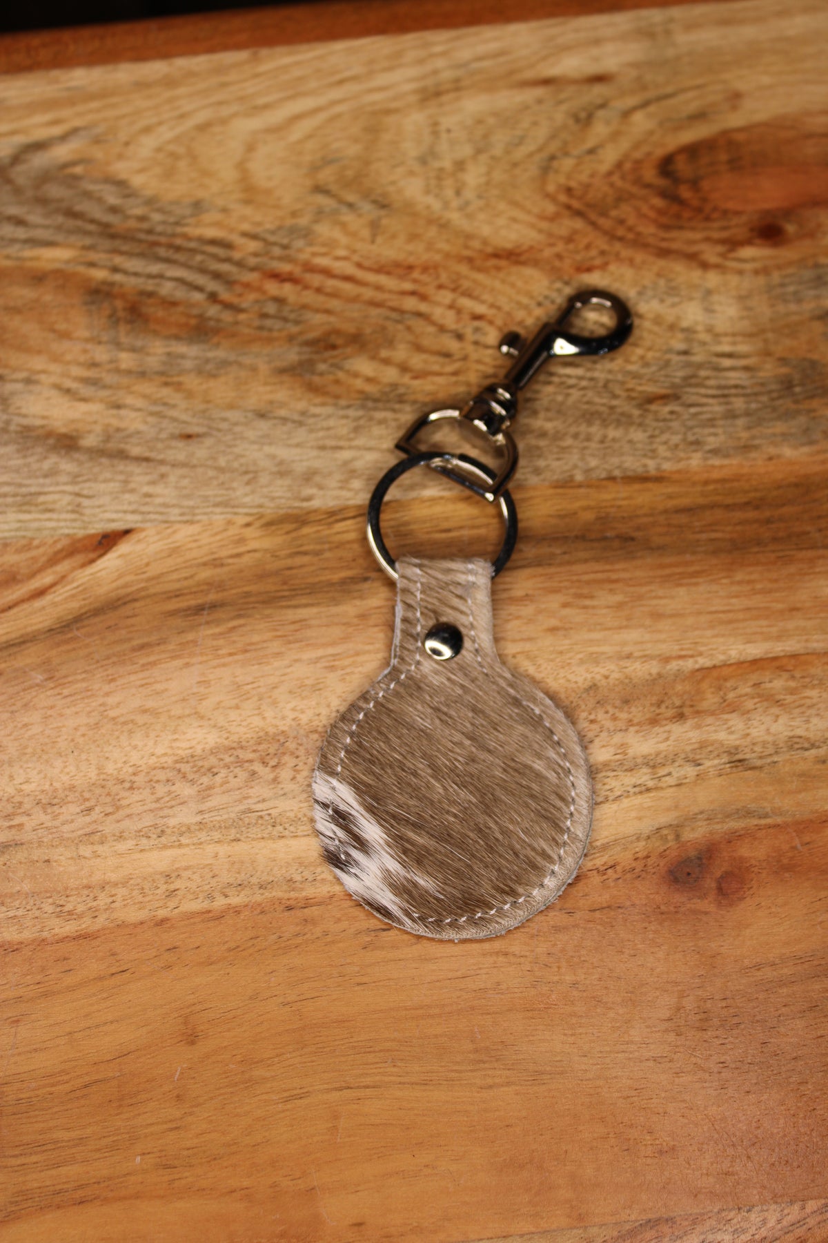 Cowhide Keychains