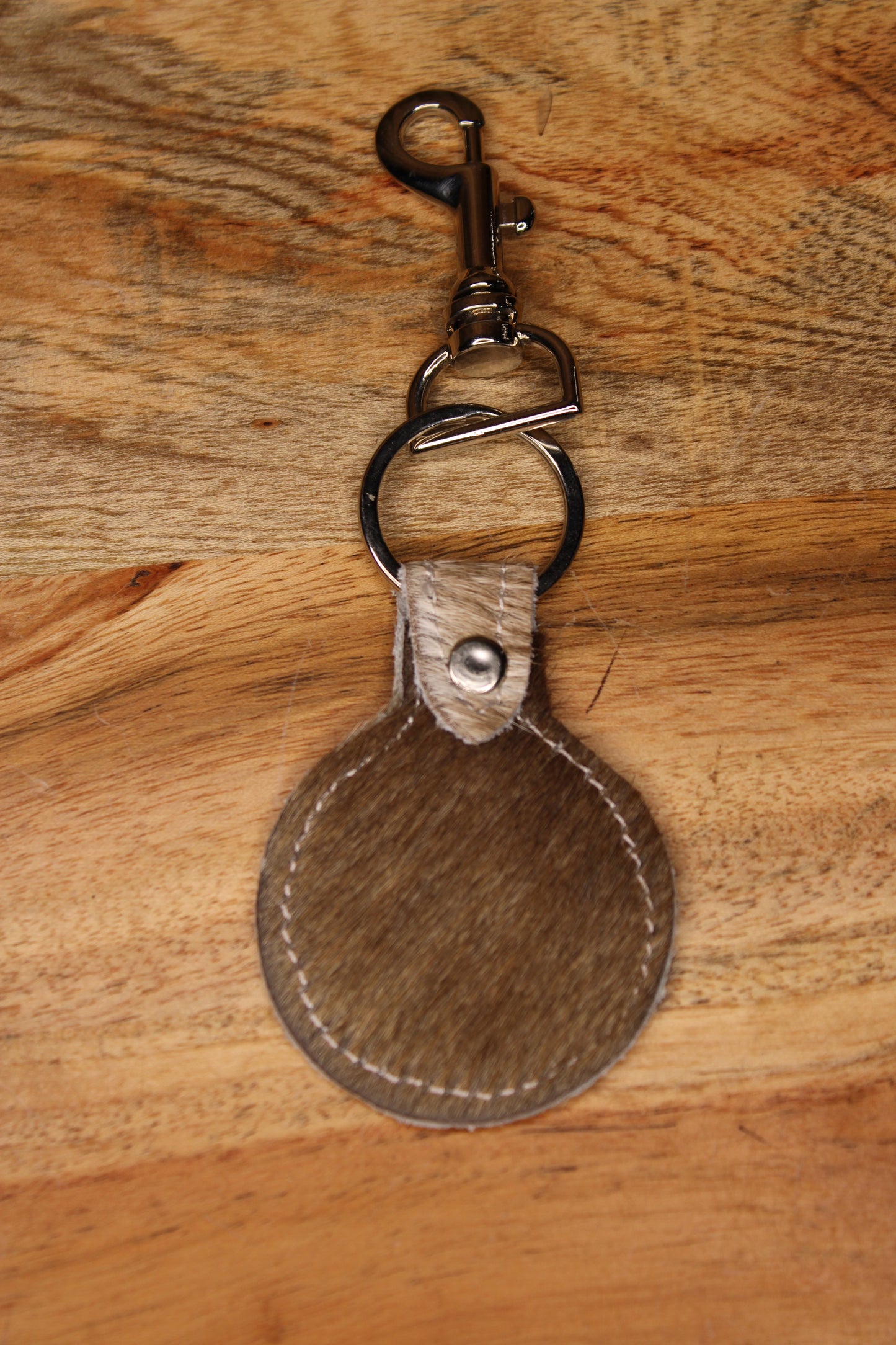 Cowhide Keychains