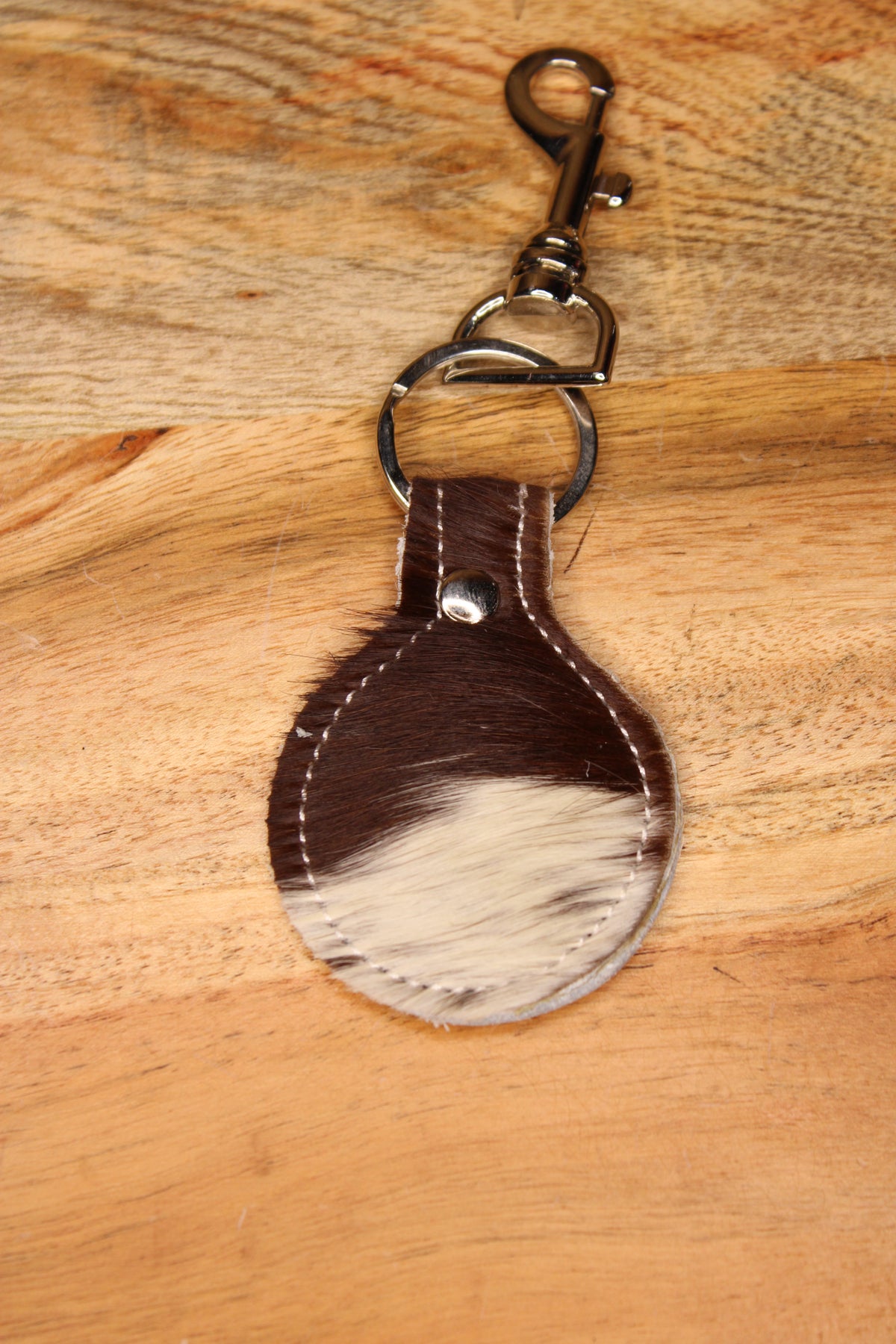 Cowhide Keychains