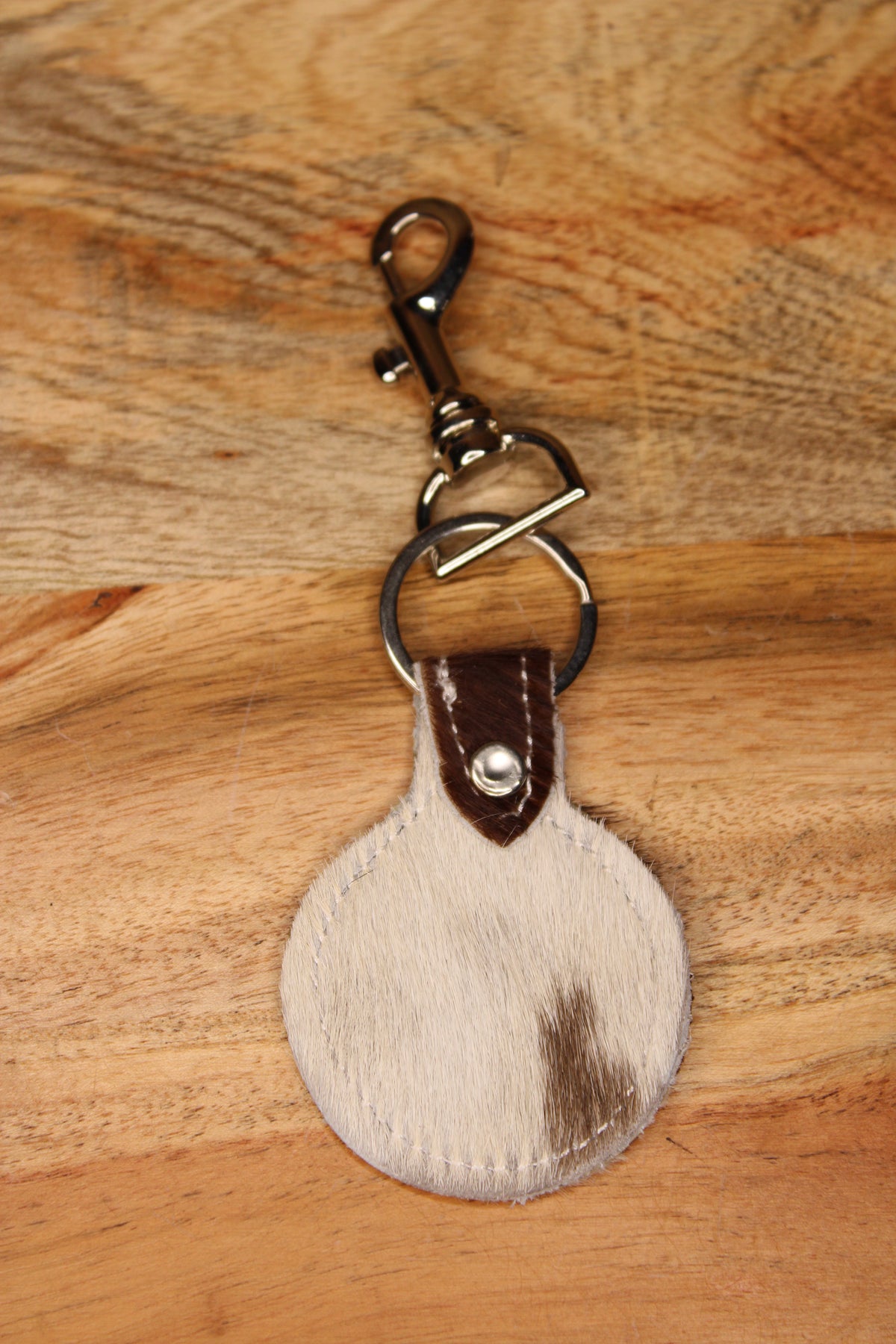 Cowhide Keychains