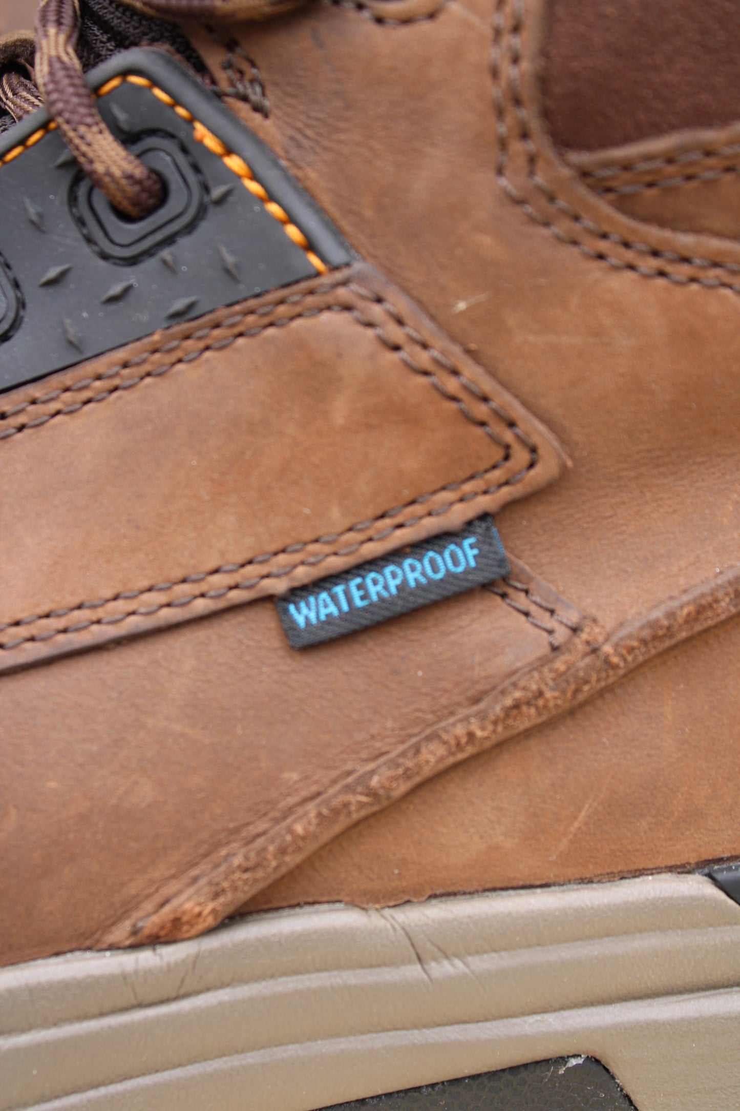 Ariat®Work Mastergrip 6" Lace-Up Workboot- Oily Distressed Brown