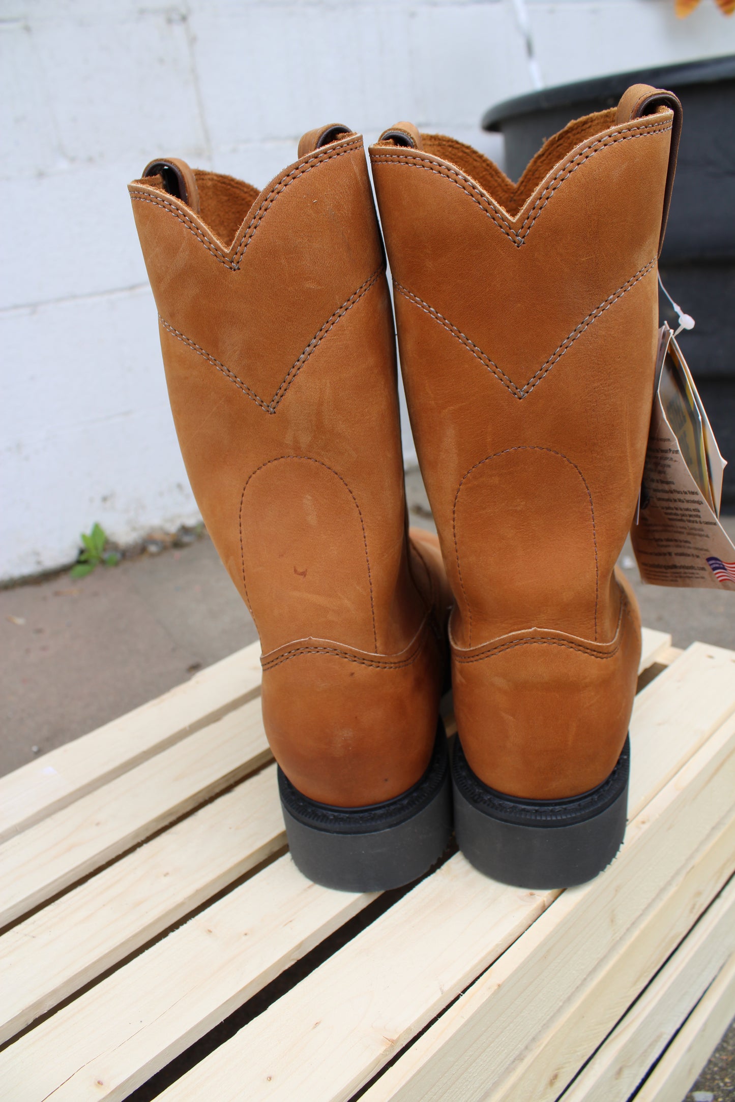 Justin® 4764 Original Workboot- Steel Toe- Aged Bark