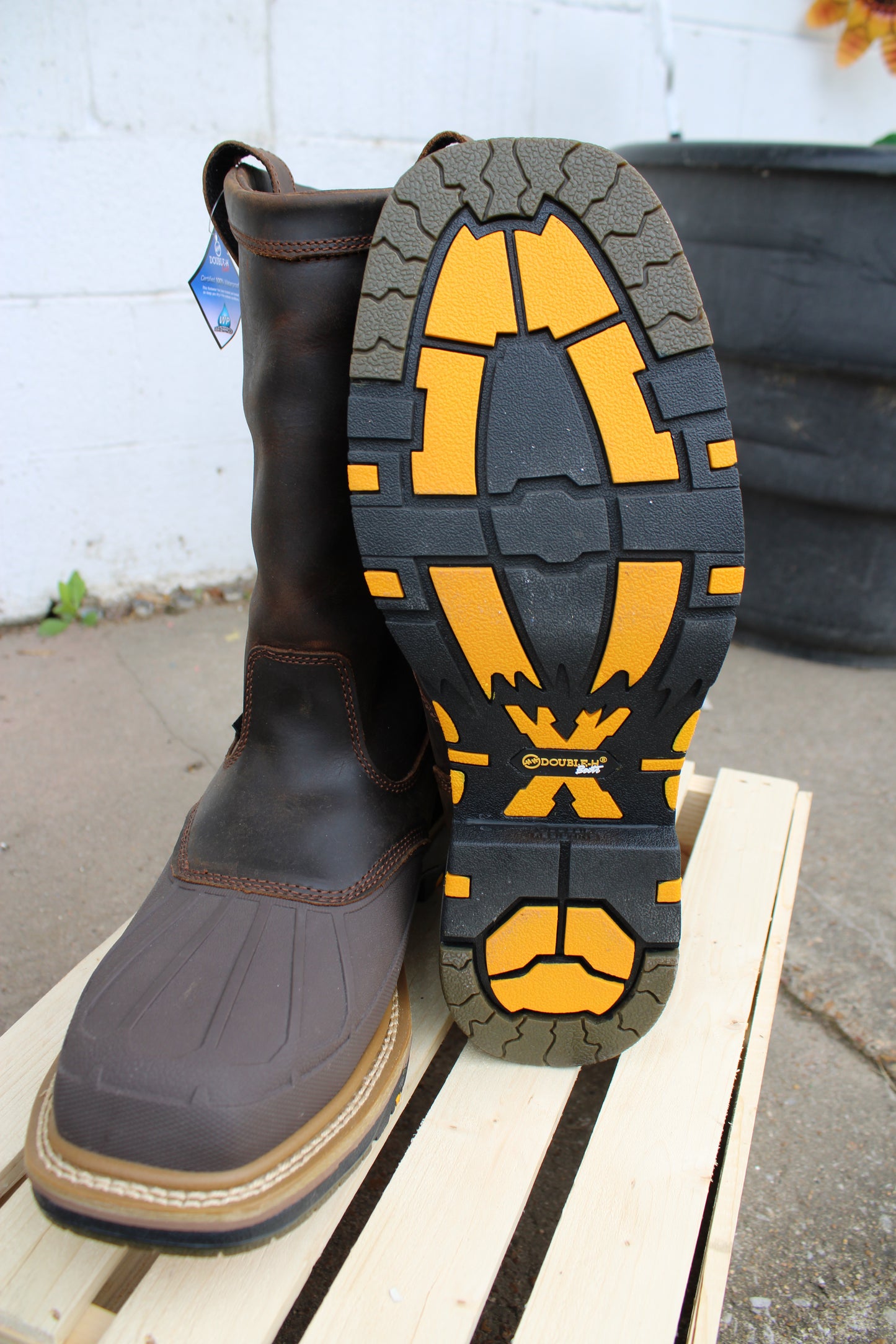 Double H® Workflex Max Safety Boots- Crazy Horse