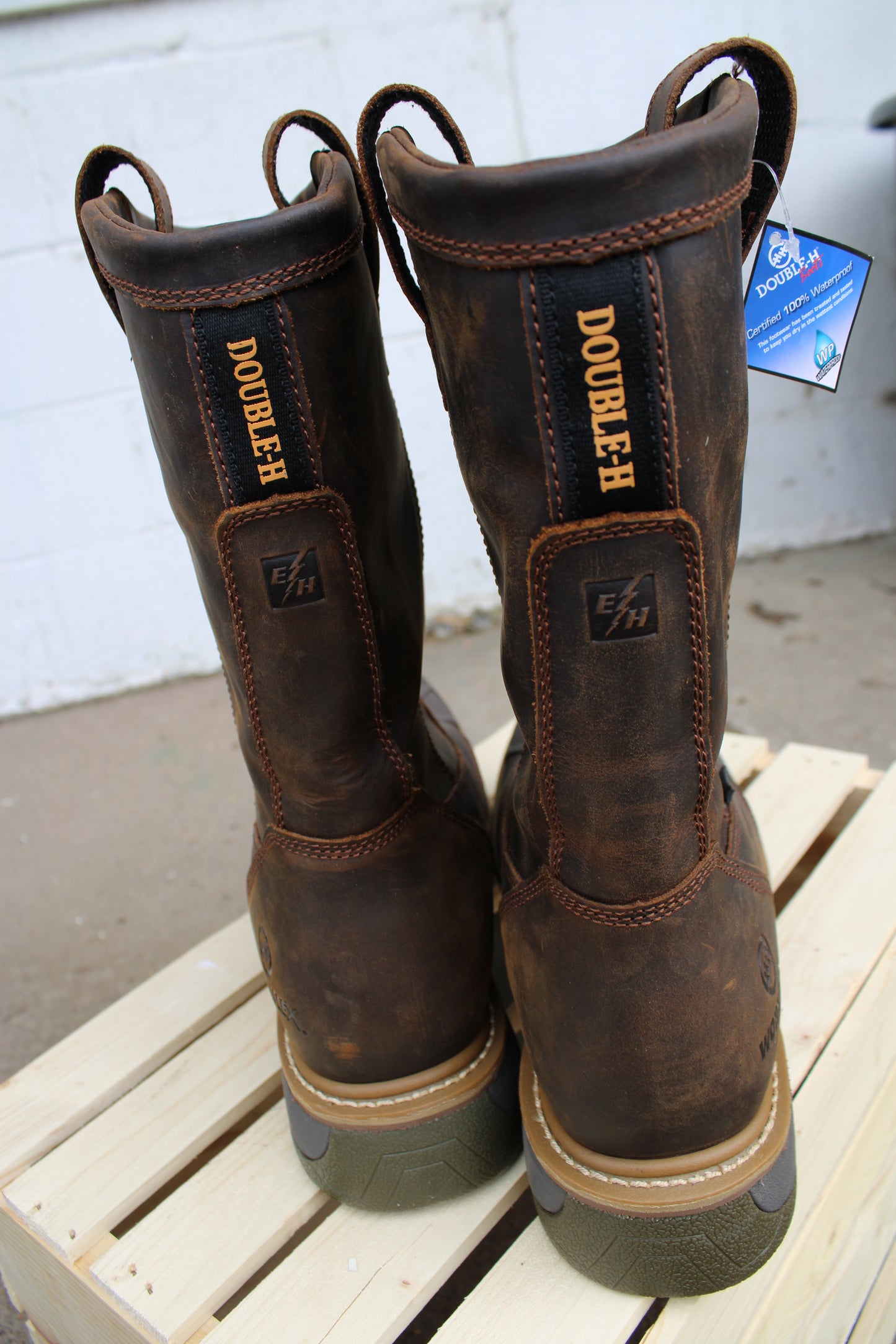 Double H® Workflex Max Safety Boots- Crazy Horse